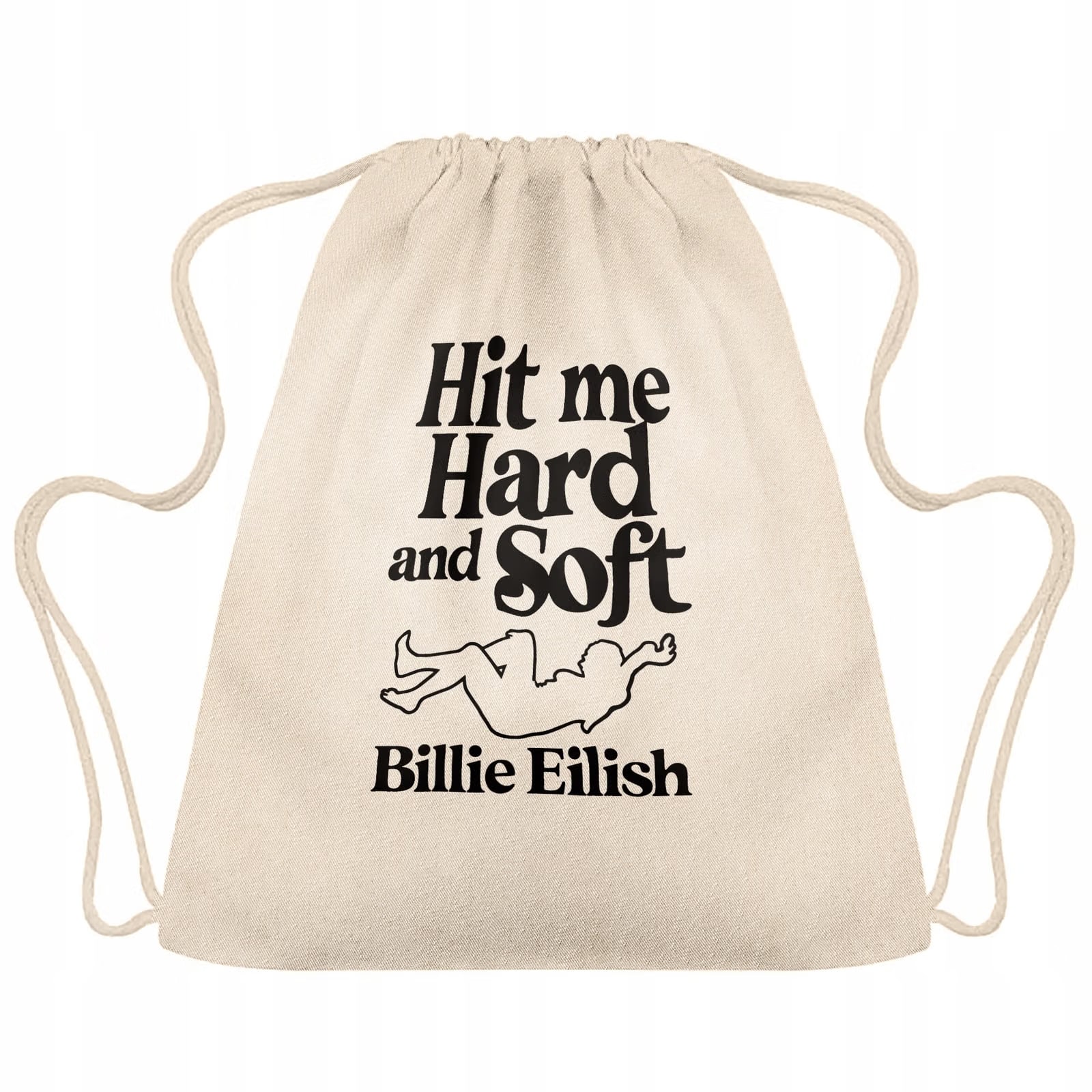 Plecak bawełniany 34×40 Billie Eilish Hit Me Hard And Soft Dla Fanów