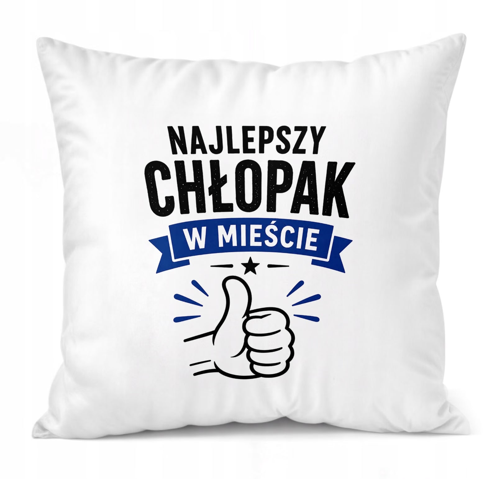 Zestaw Kubek Czerwony Poduszka Dzień Chłopaka Z Nadrukiem Prezent