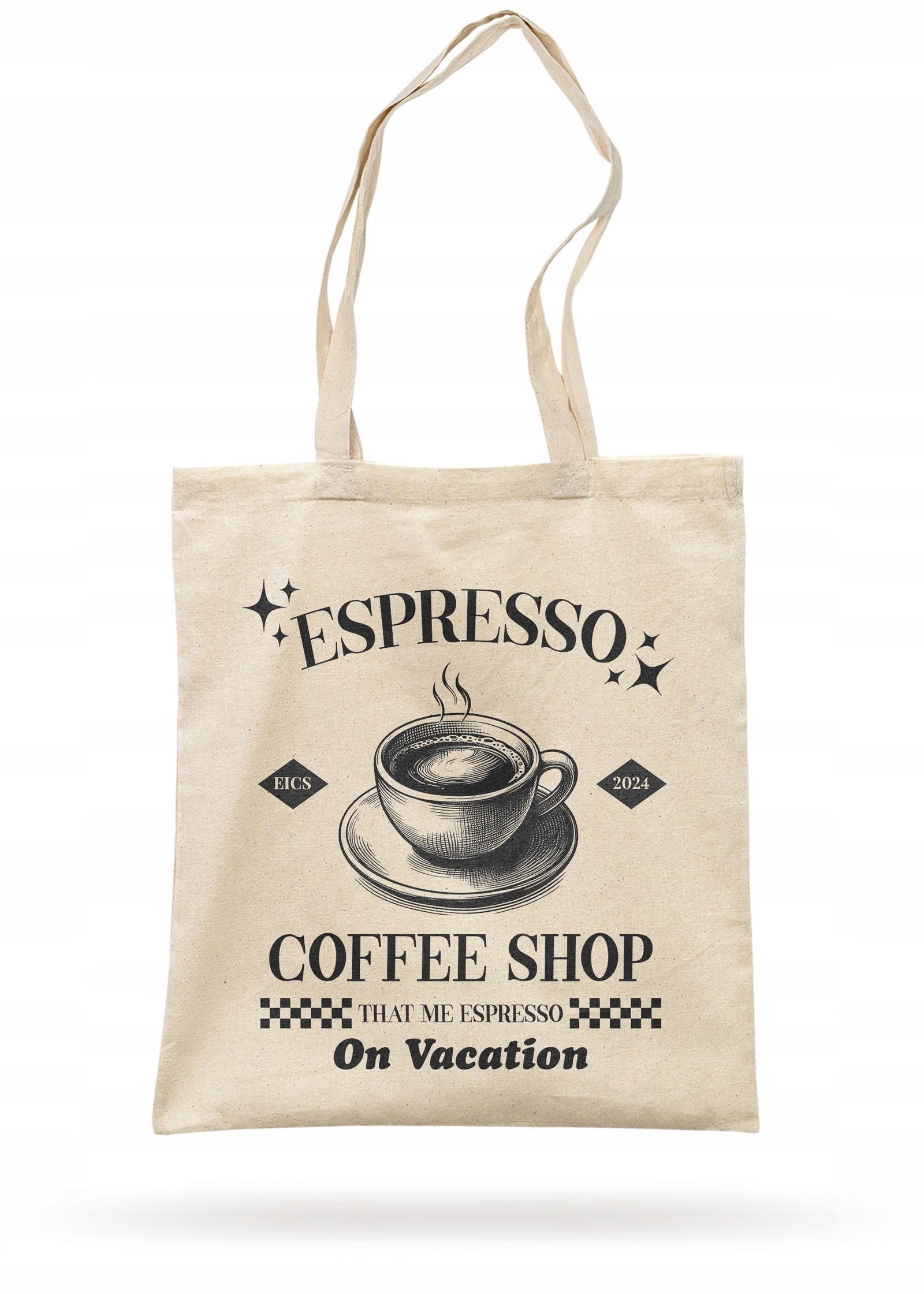 Torba bawełniana na zakupy 42×38 Sabrina Carpenter Espresso