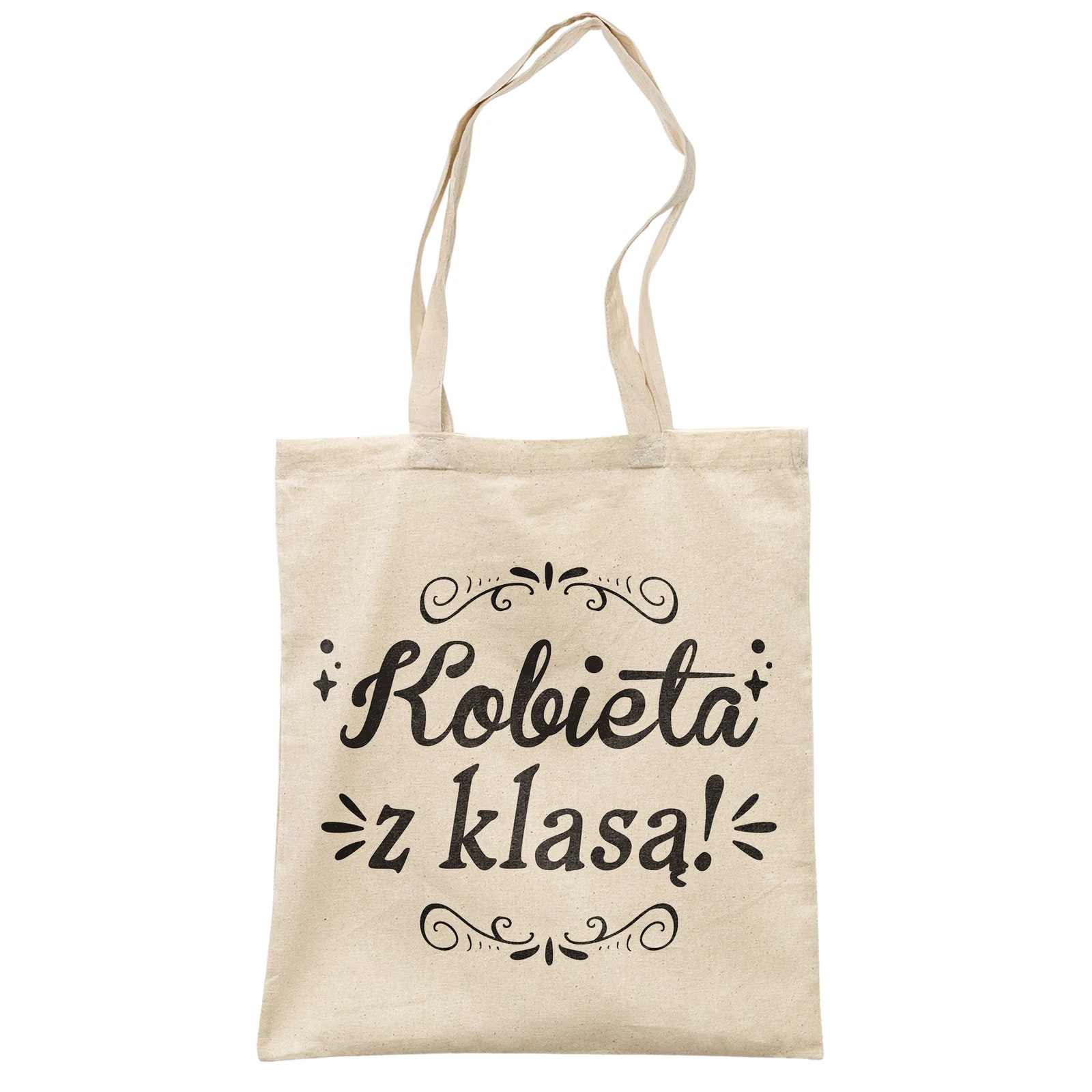 Torba bawełniana na zakupy prezent na Dzień Kobiet Kobieta z Klasą