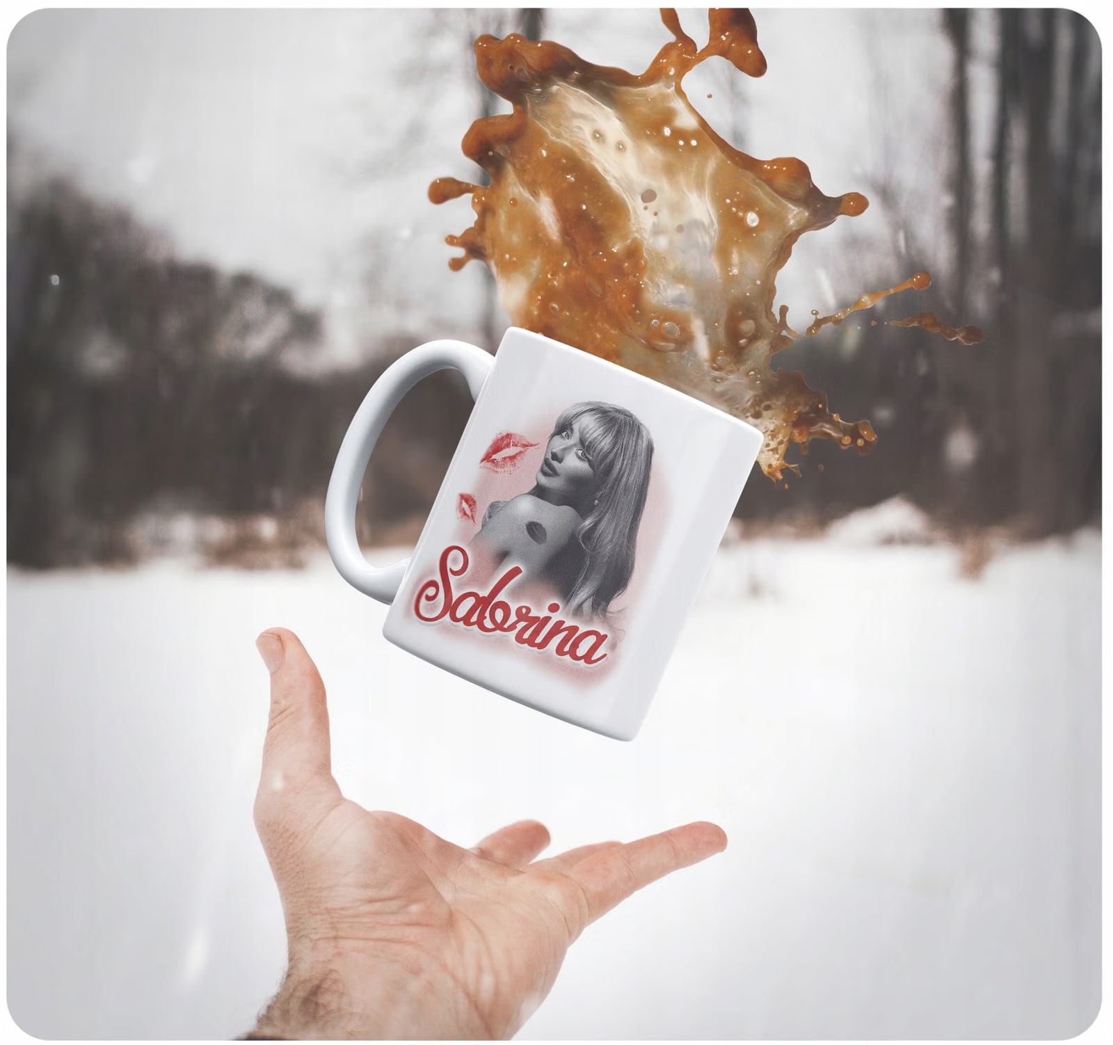 Kubek ceramiczny 330 ml Sabrina Carpenter Dla Fanów Prezent