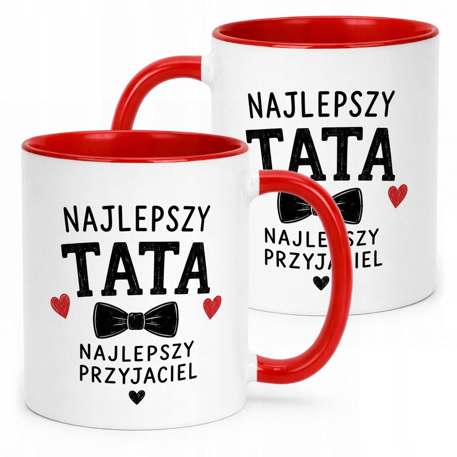 Kubek Czerwony prezent na Dzień Ojca pomysł na prezent