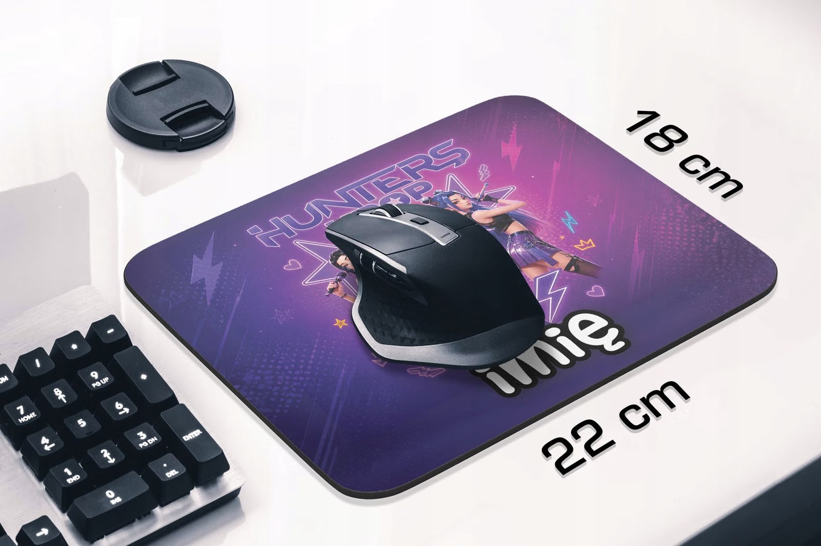 Podkładka pod mysz personalizowana z nadrukiem Łowczynie Kpop dla graczy
