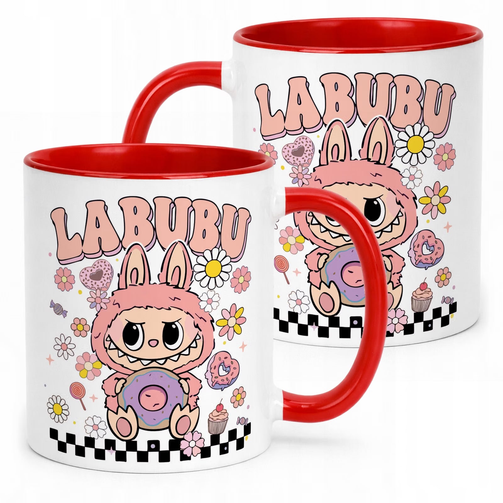 Kubek ceramiczny Labubu Dla Dzieci Prezent Urocze Potworki