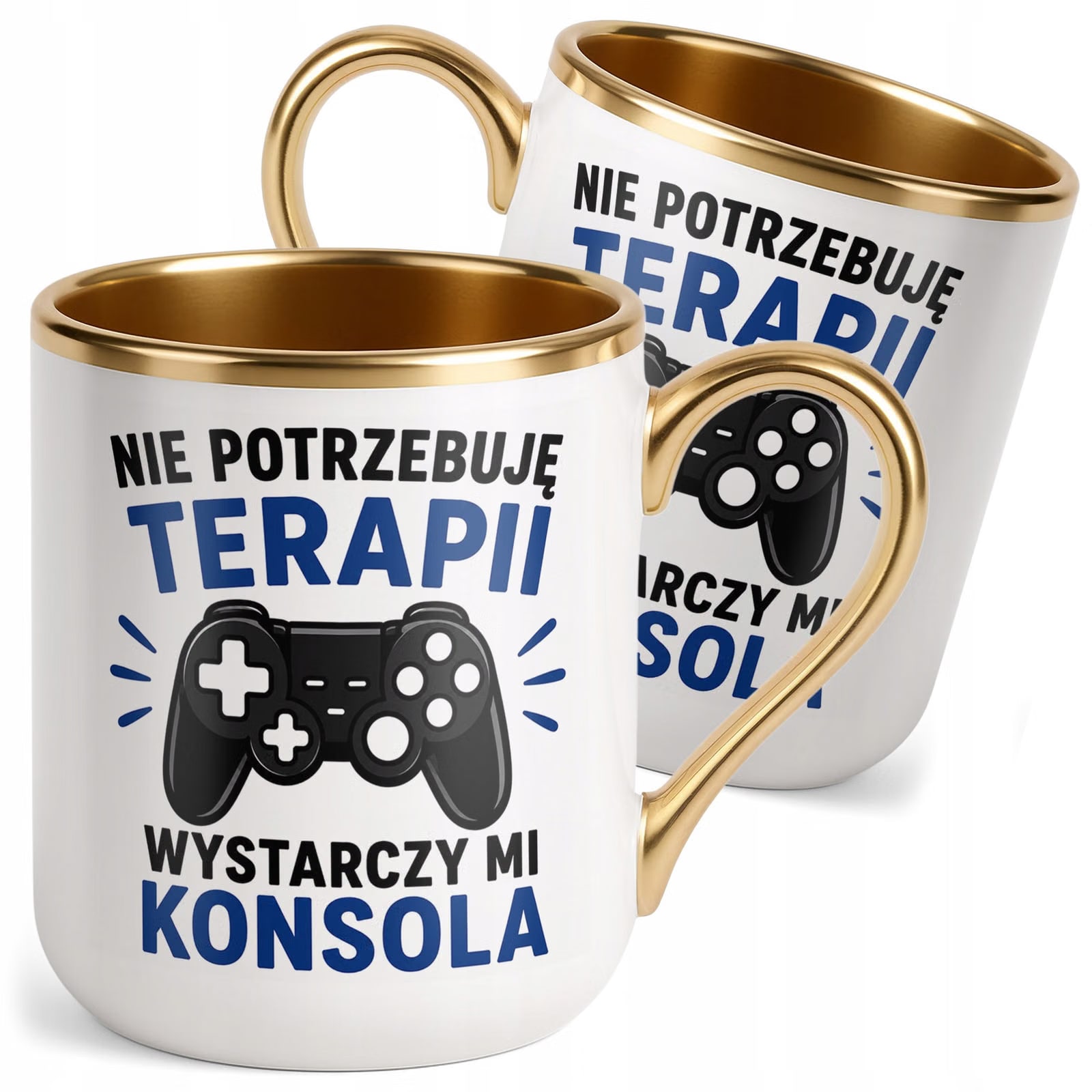 Kubek z nadrukiem Premium Złoty Dzień Chłopaka Mężczyzny Prezent