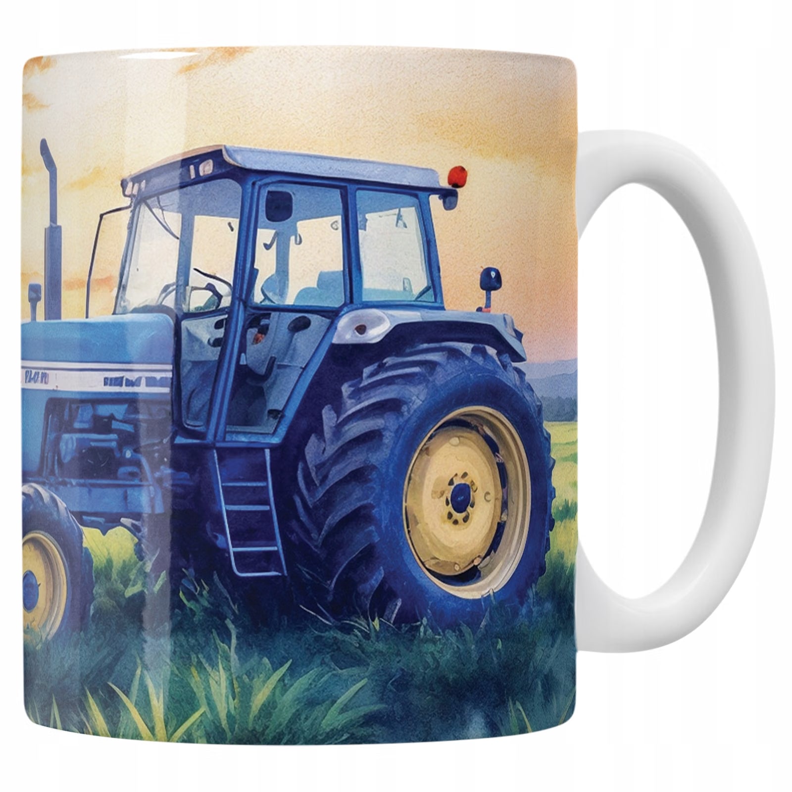 Kubek ceramiczny personalizowany Dla Fanów Traktorów Rolników Dla Dzieci