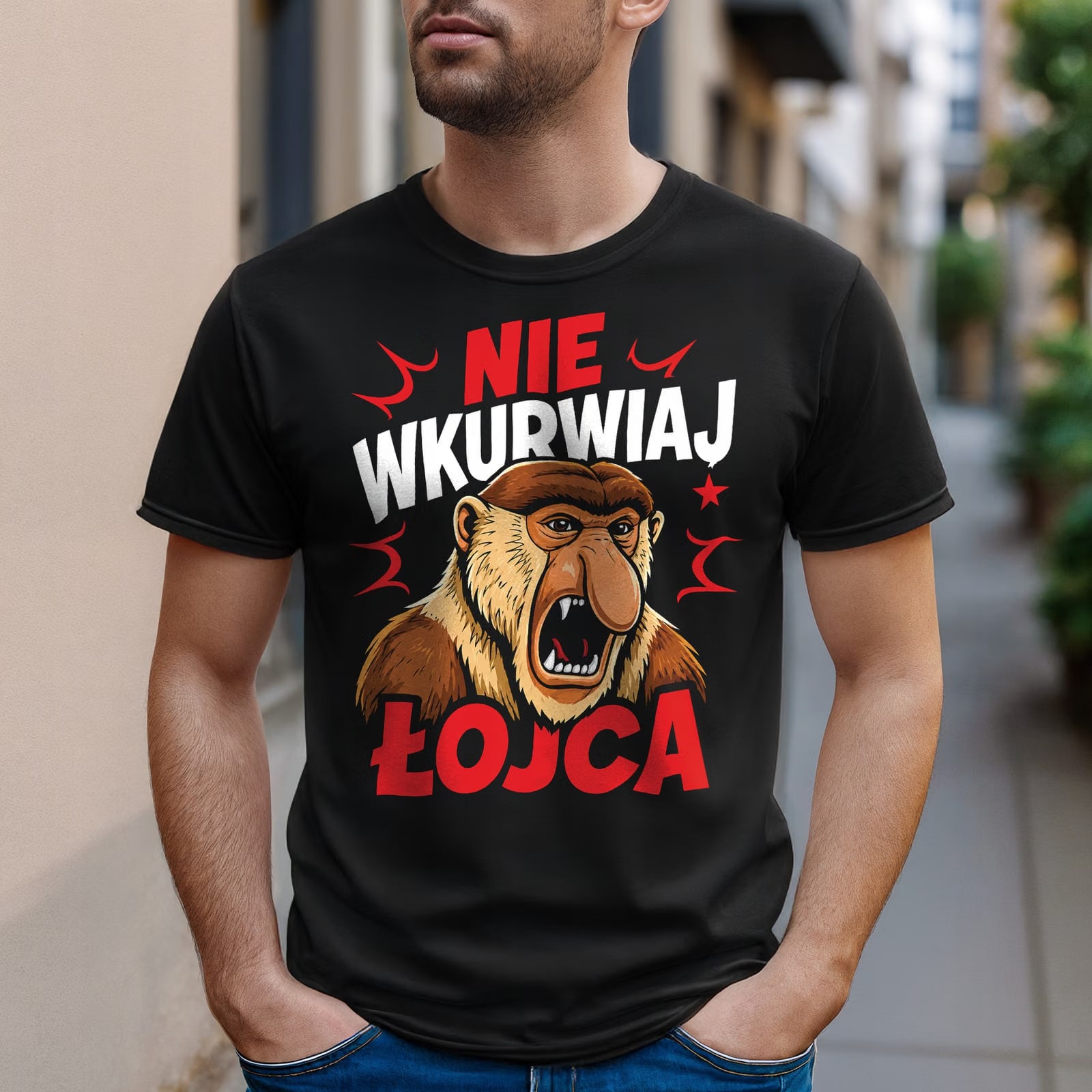 Koszulka czarna męska Dzień Ojca prezent dla taty pomysł na prezent r. 3XL
