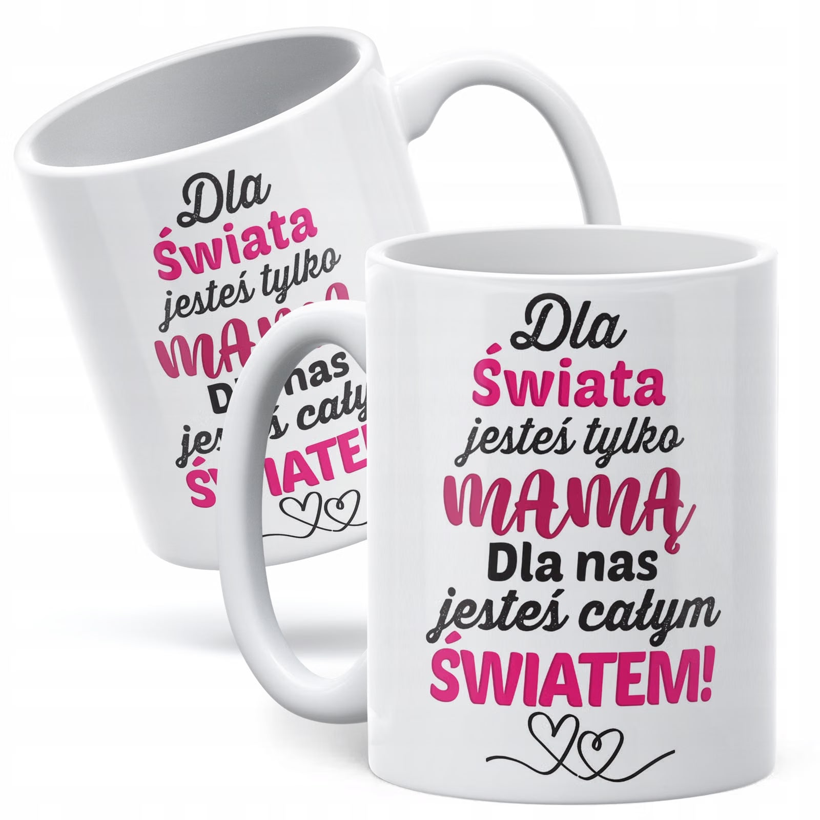 Kubek ceramiczny Dzień Matki Dla Mamy Prezent Mama Jesteś Całym Światem