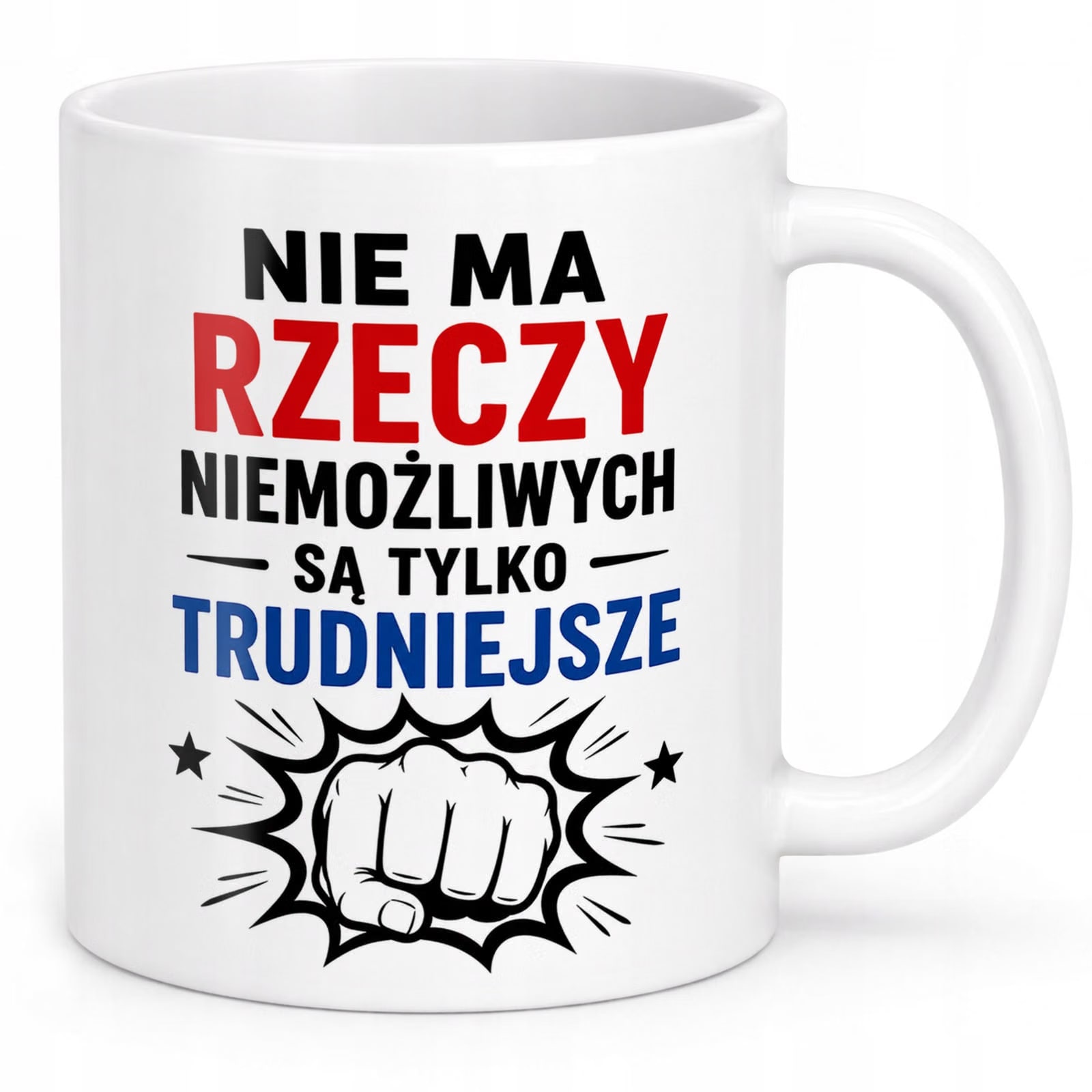 Biały Kubek z nadrukiem Dzień Chłopaka Dla Mężczyzny Upominek Prezent