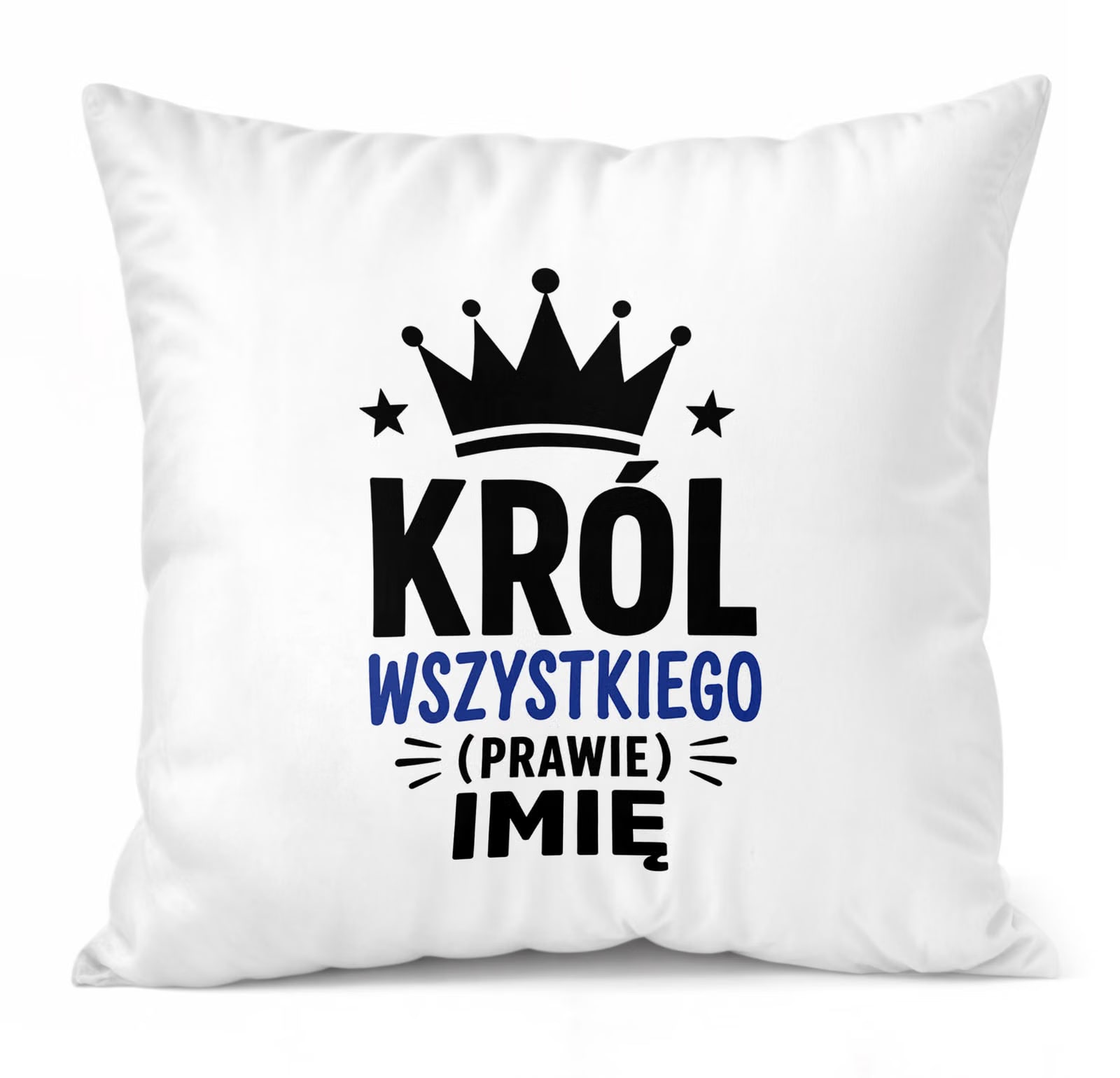 Zestaw Personalizowany Kubek Czerwony Poduszka Dzień Chłopaka Z Nadrukiem