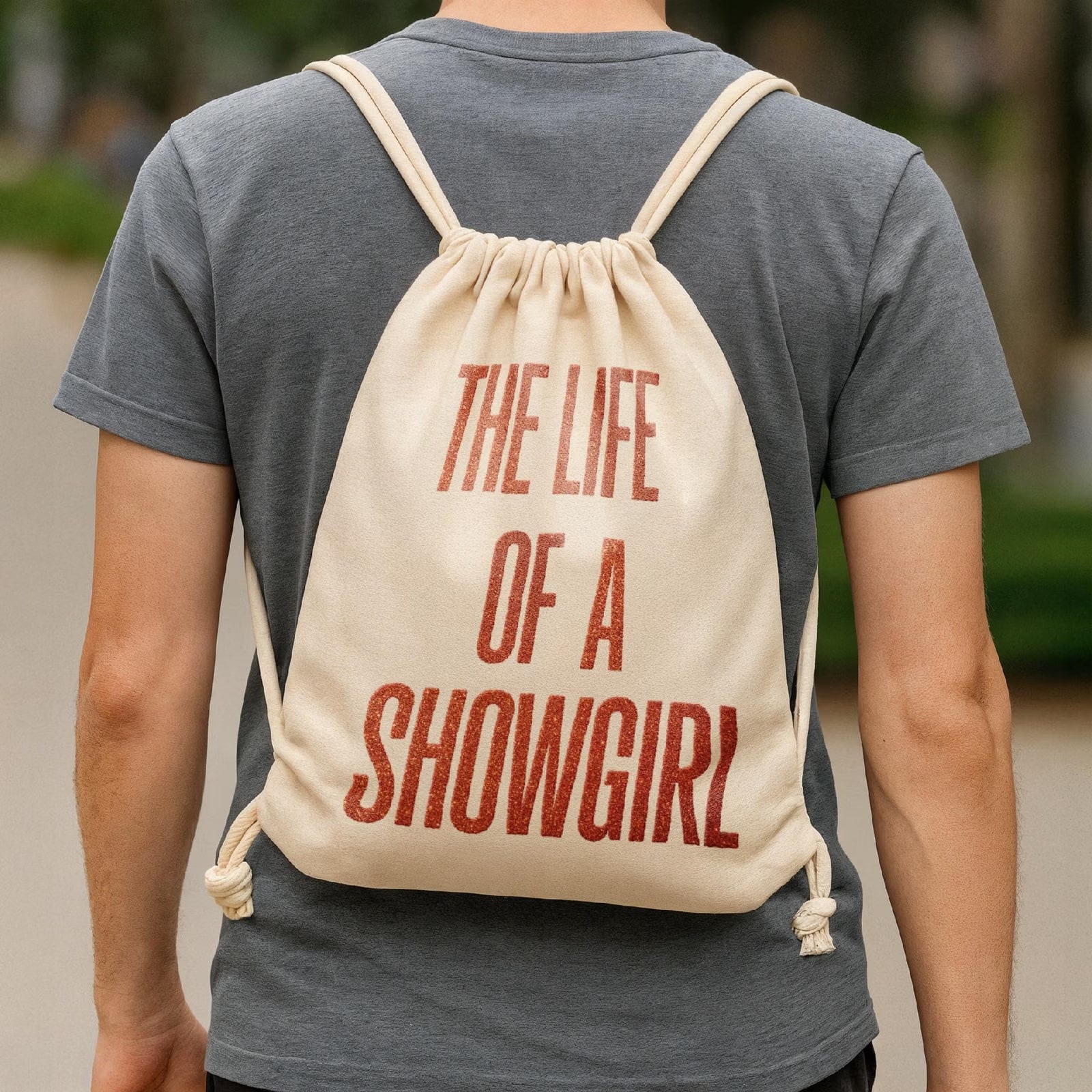 Plecak bawełniany Taylor Swift The Life Of A Showgirl Dla Fanów