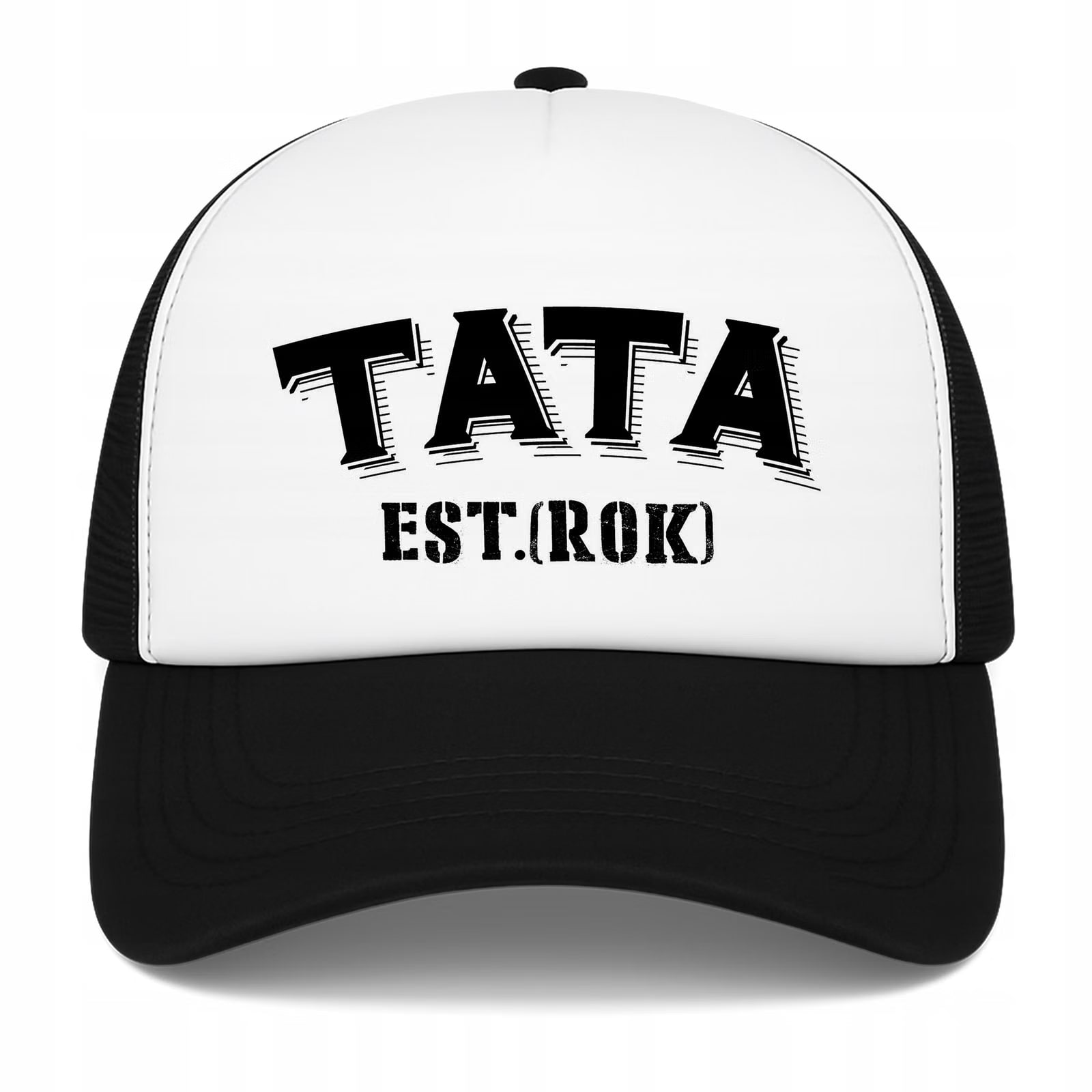 Czapka z daszkiem Trucker personalizowana z nadrukiem na Dzień Ojca