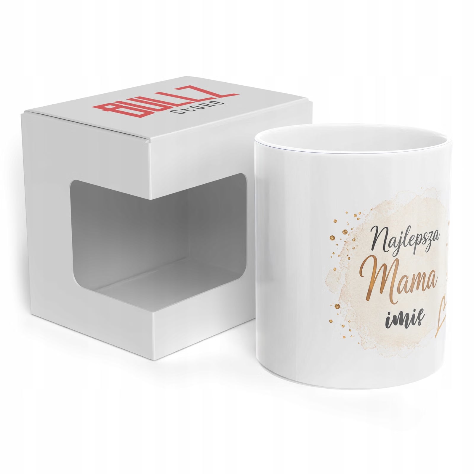 Kubek dla mamy personalizowany prezent na Dzień Matki dla mamy z nadrukiem