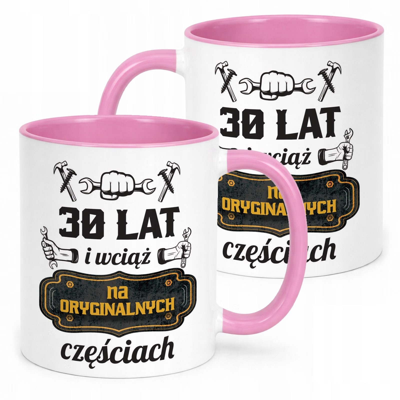 Kubek Różowy Na Oryginalnych Urodziny 30 Prezent Upominek
