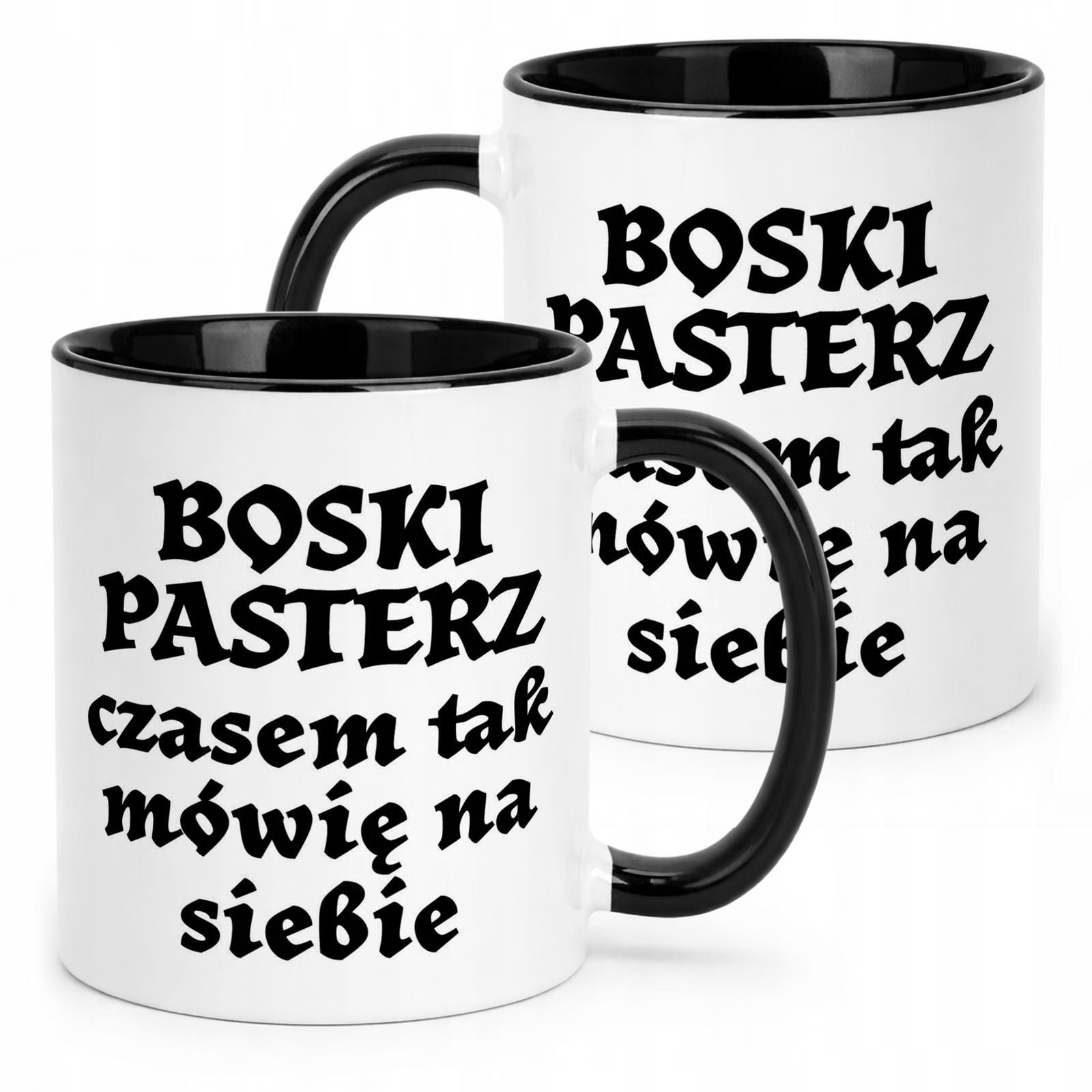 Kubek Czarny 1670 Boski Pasterz Dla Fanów Serialu Prezent