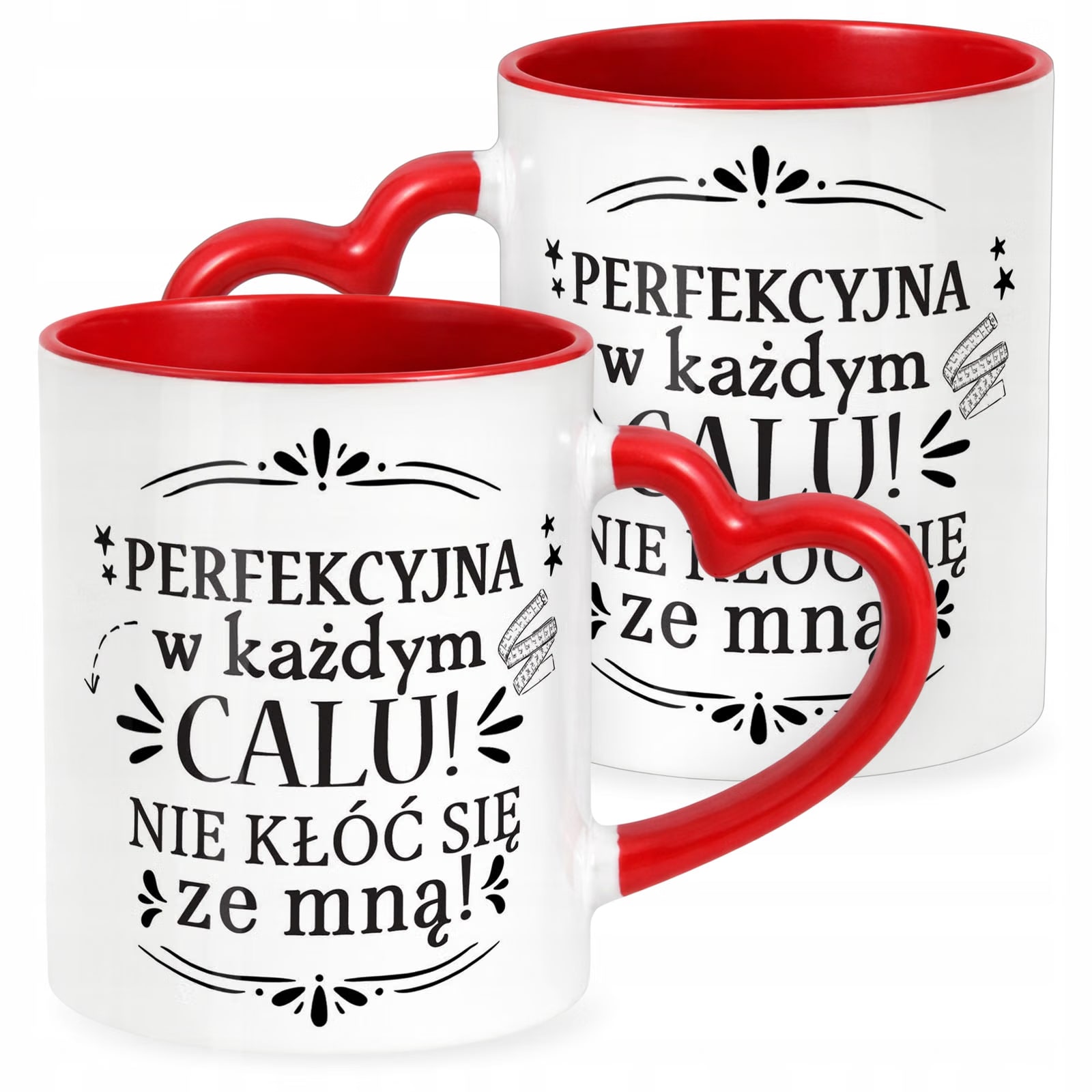Kubek Czerwony Dzień Kobiet Dla Kobiety Dziewczyny Prezent Upominek