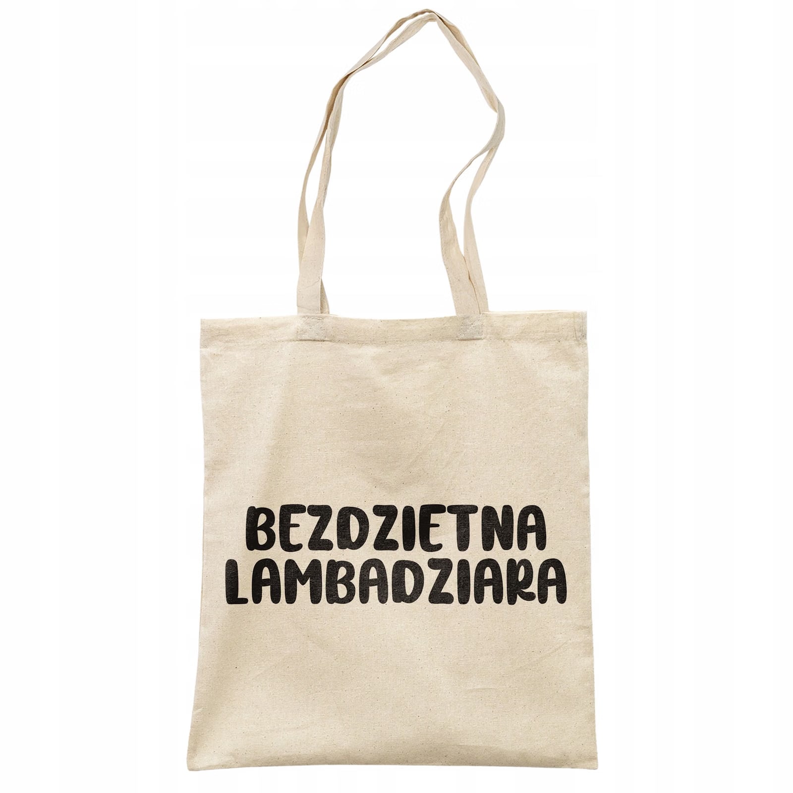 Torba bawełniana na zakupy Bezdzietna Lambadziara Zabawny Prezent