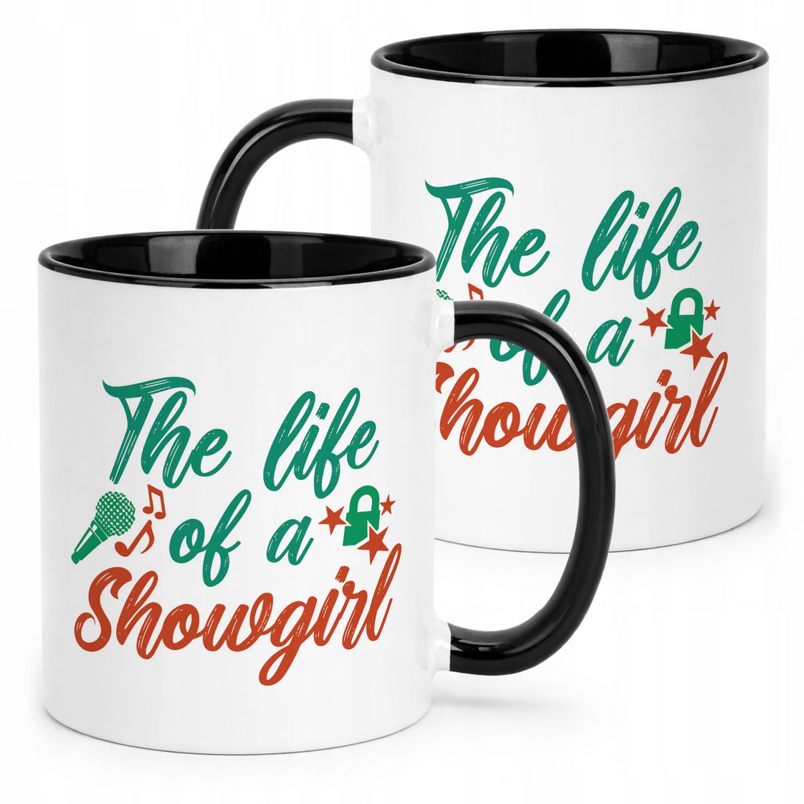 Kubek Czarny Taylor Swift The Life Of A Showgirl Dla Fanów Prezent