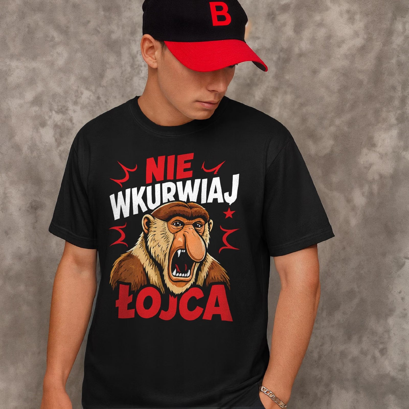 Koszulka czarna męska Dzień Ojca prezent dla taty pomysł na prezent r. 3XL