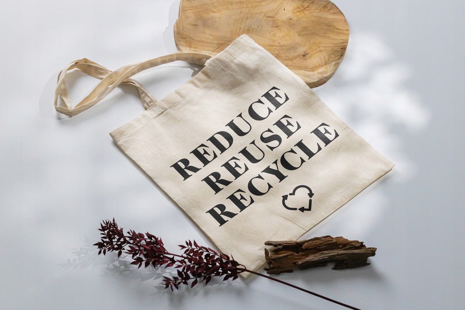 Torba bawełniana materiałowa na zakupy EKO Ekologia Recykling Środowisko