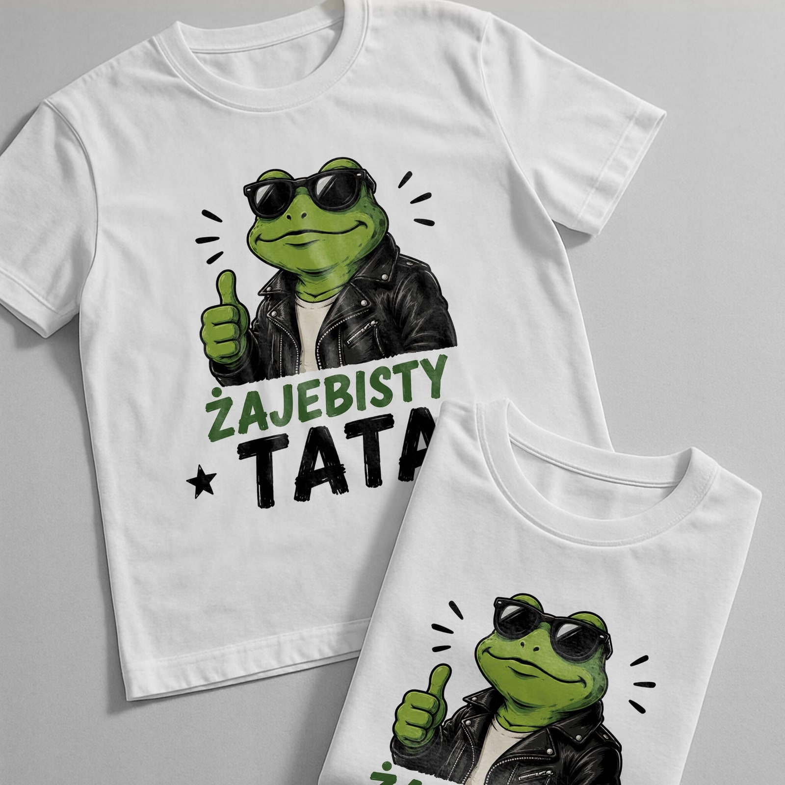Koszulka biała męska prezent dla taty upominek na Dzień Ojca r. 3XL