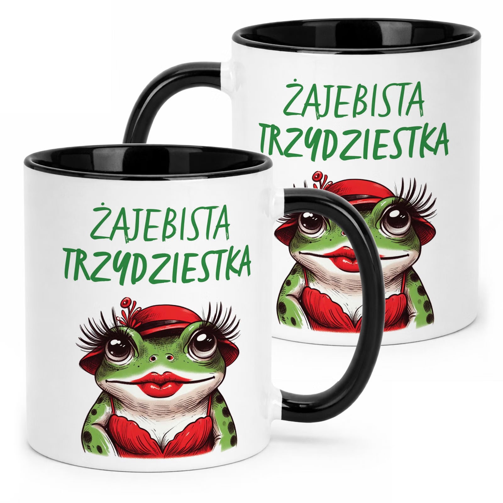 Kubek Czarny Żajebista 30 Dla Kobiety Na Urodziny Prezent
