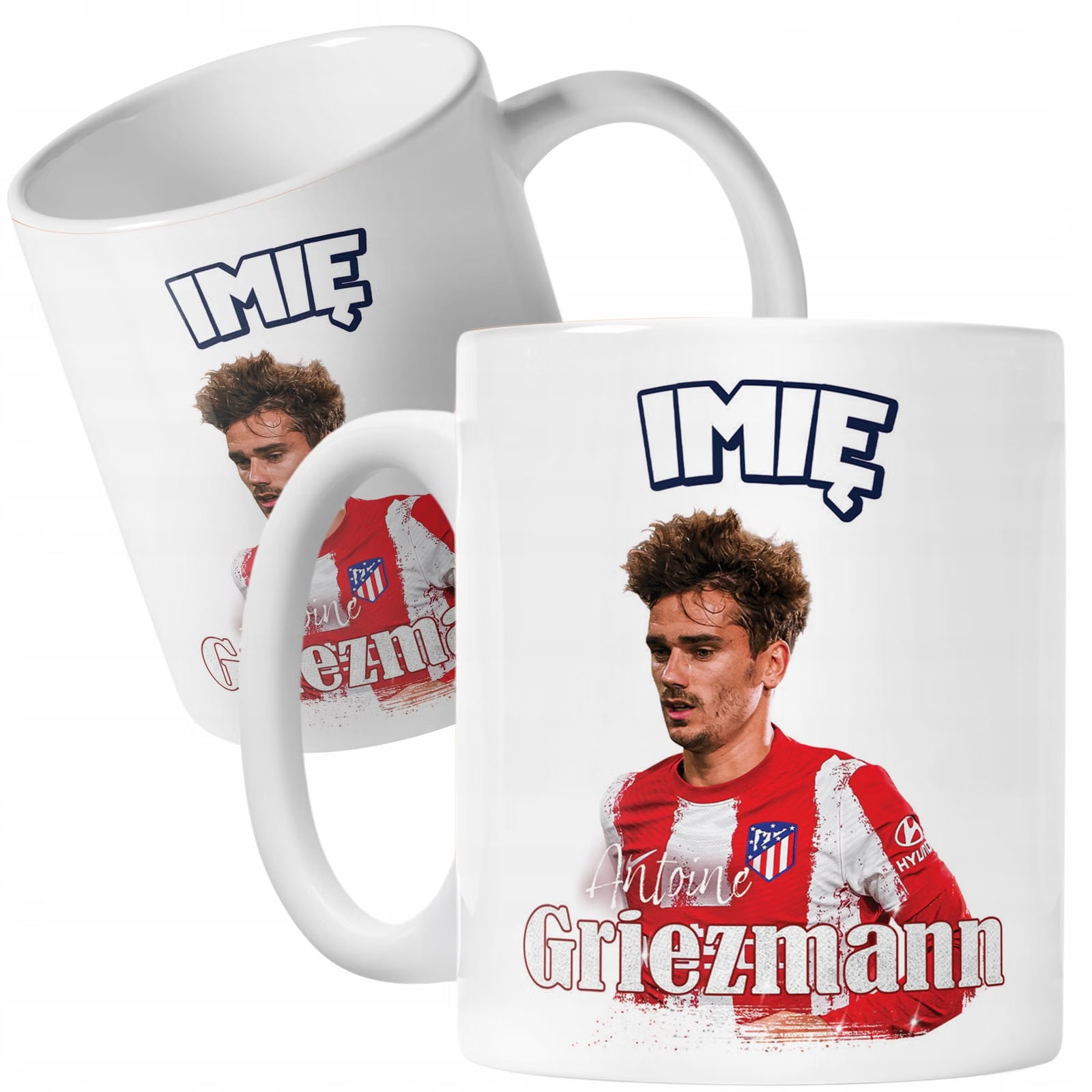 Zestaw personalizowany Kubek + Plecak Griezmann Atlético Madryt