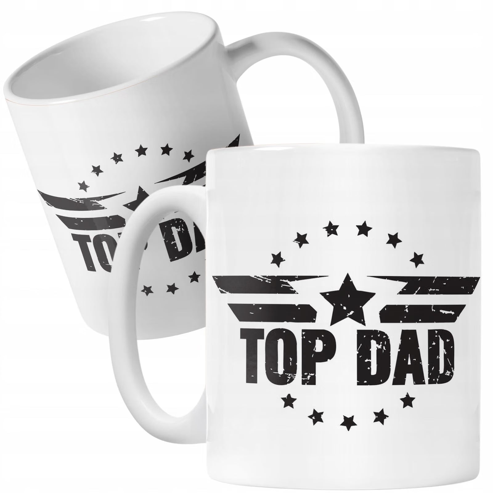 Zestaw Kubek + Koszulka Dzień Ojca Dla Taty Top Dad Prezent