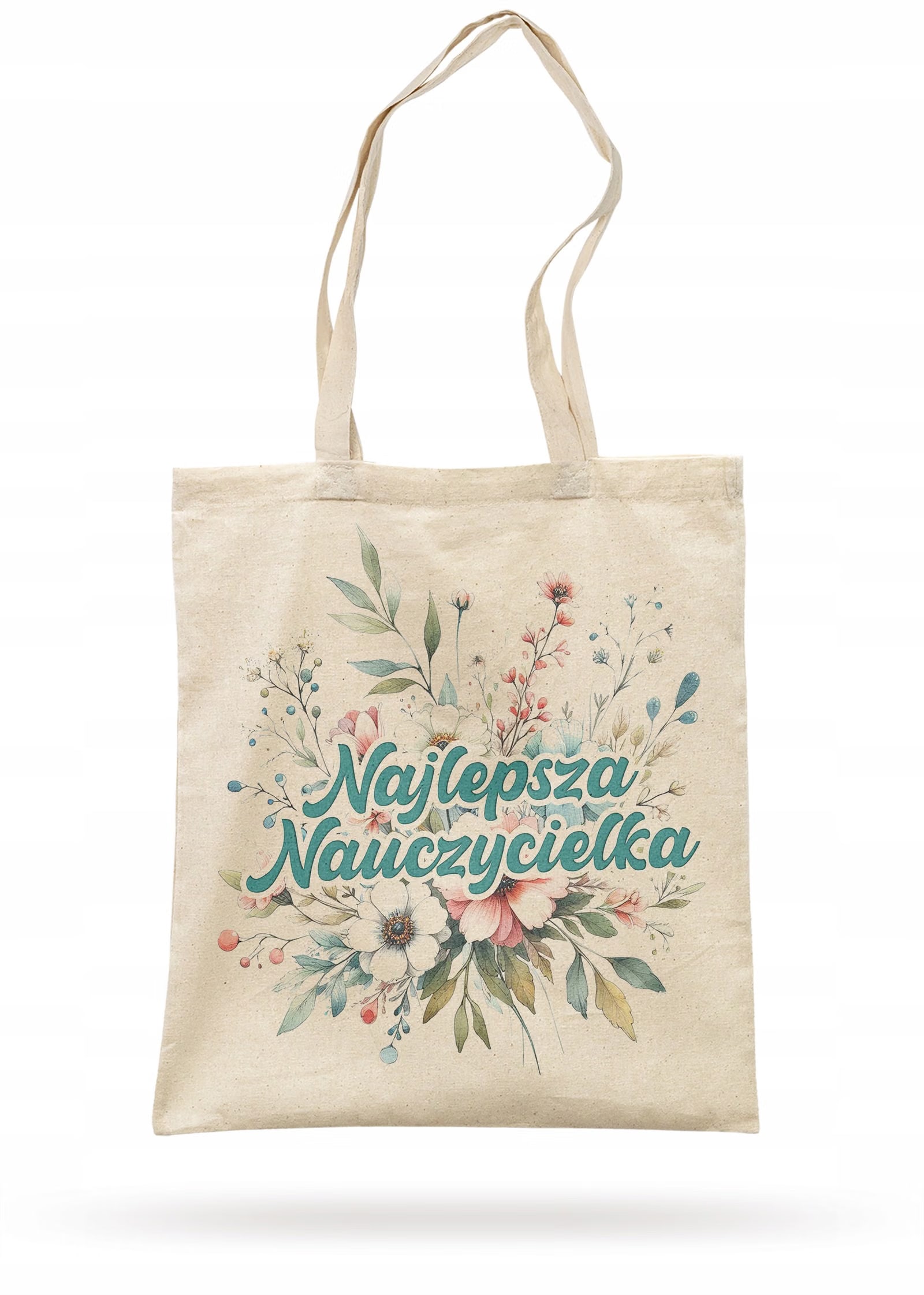 Torba bawełniana Dzień Nauczyciela Najlepsza Nauczycielka Prezent Upominek