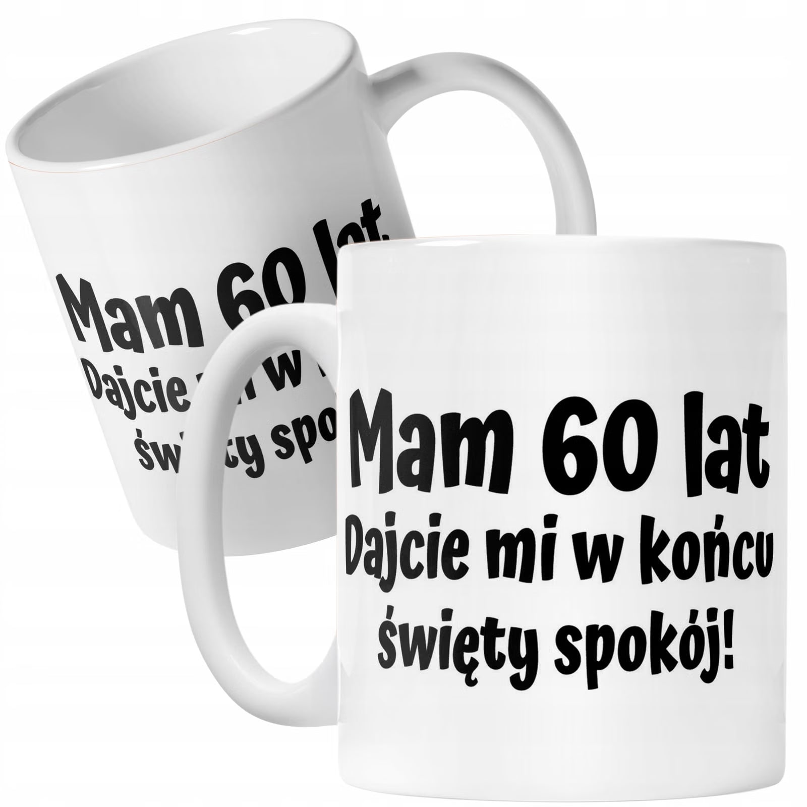 Kubek ceramiczny Mam 60 Lat Na Urodziny Prezent Upominek