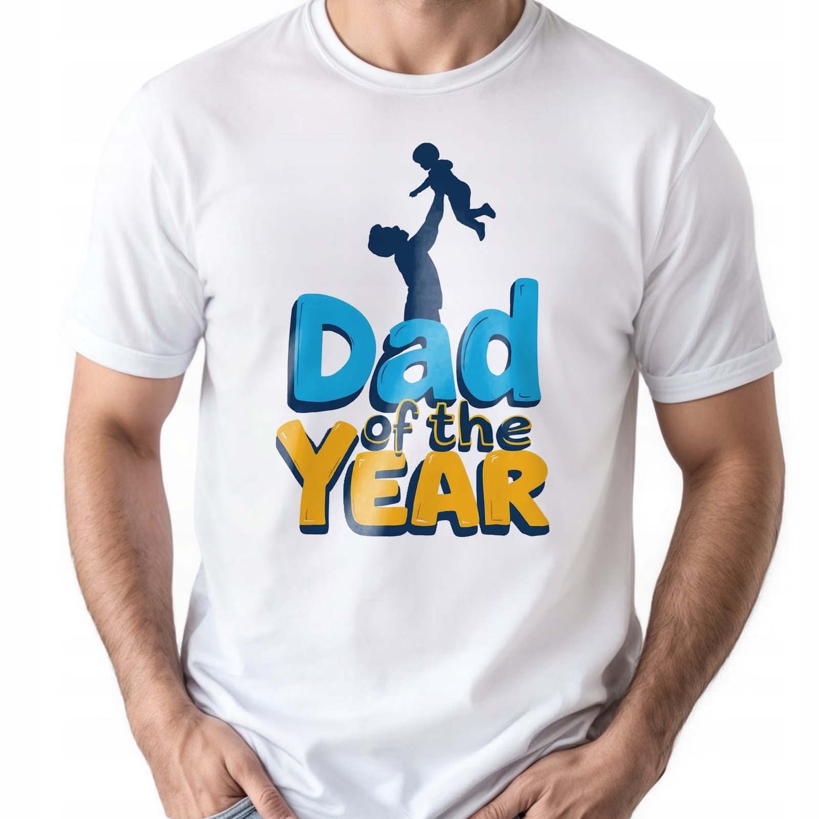 Zestaw Kubek + Koszulka Dzień Ojca Dla Taty Dad Of The Year Prezent