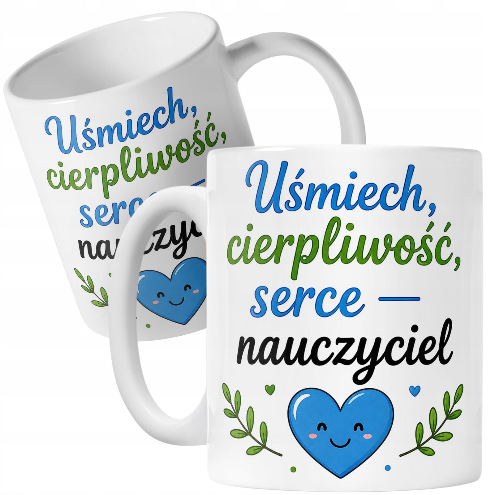 Kubek Dzień Nauczyciela Zakończenie Roku Dla Nauczyciela Prezent Upominek
