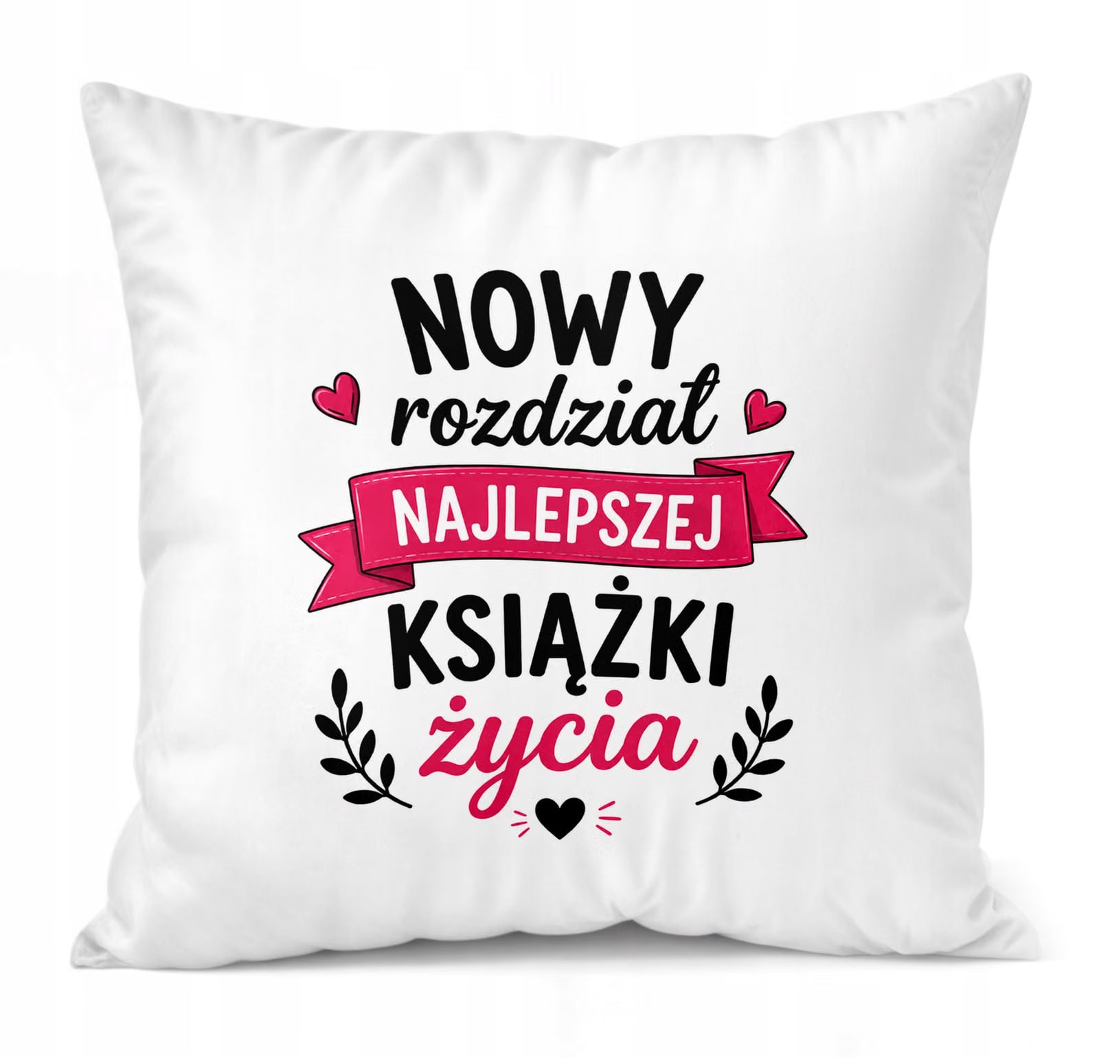 Poduszka Jasiek 38x38cm z Nadrukiem Emerytura Dla Emerytki Prezent