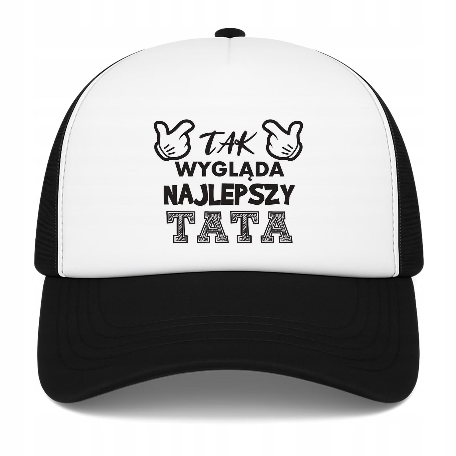 Czapka z daszkiem Trucker z nadrukiem na Dzień Ojca Prezent