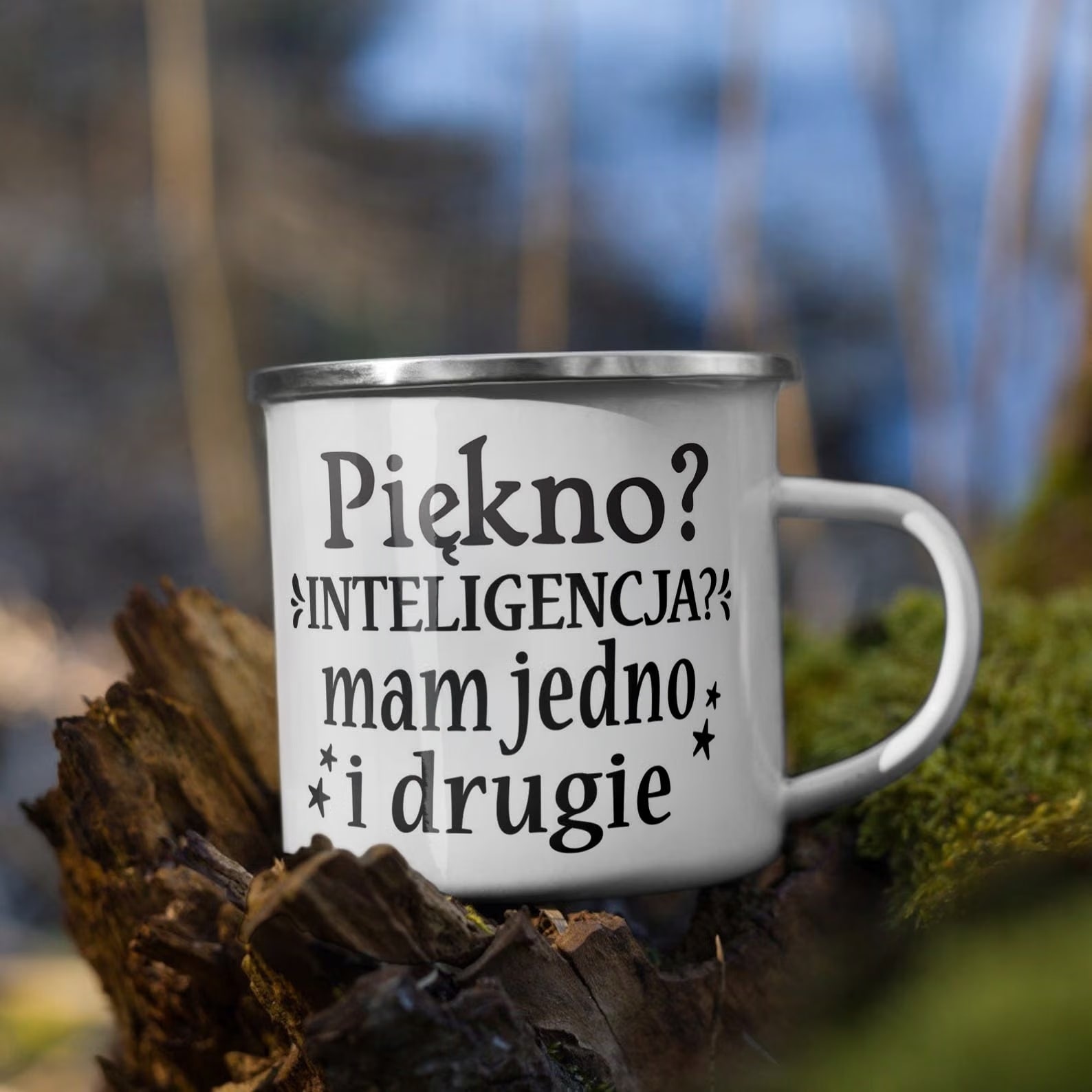 Emaliowany Kubek Garnuszek Dzień Kobiet Dla Kobiety Prezent Upominek