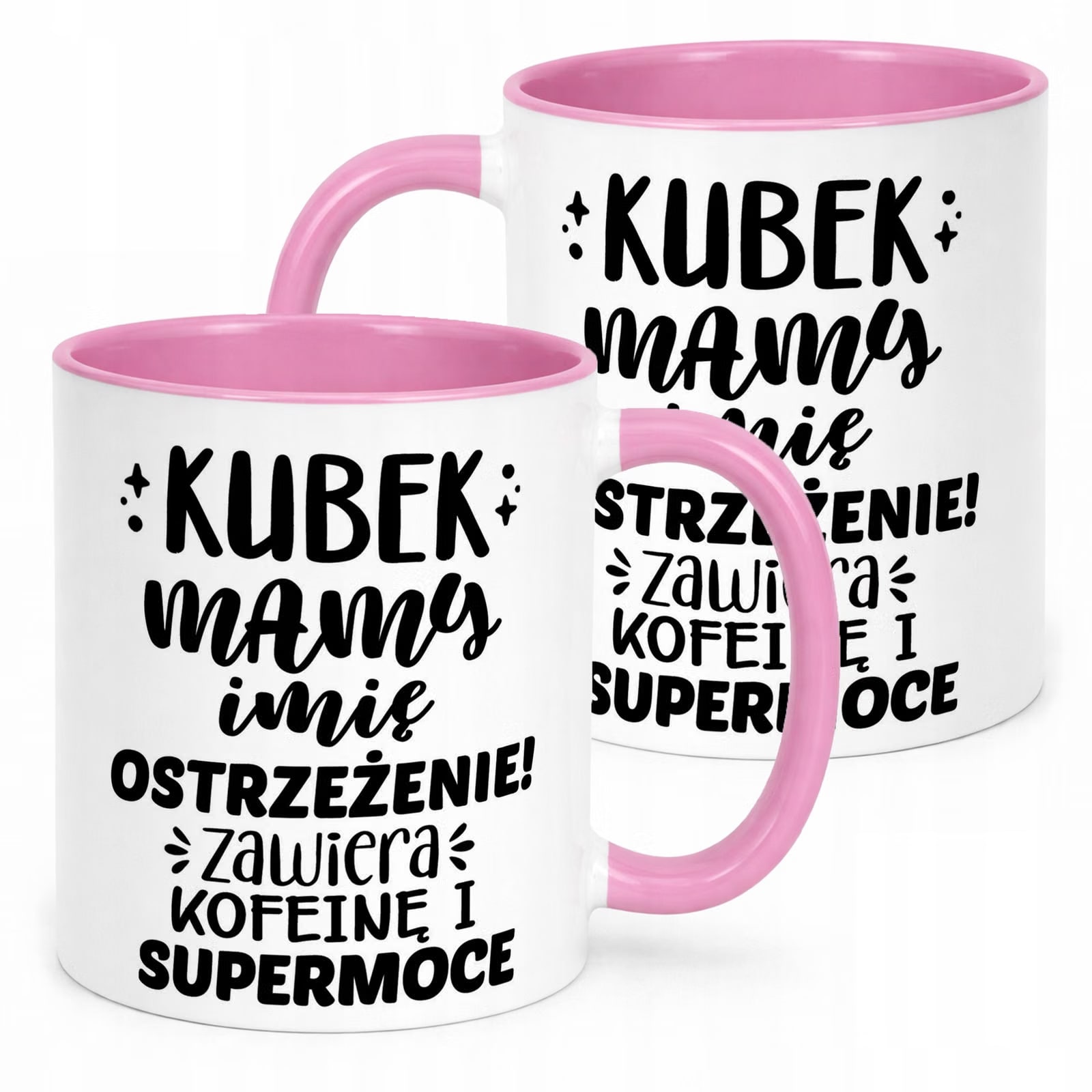 Kubek Różowy Personalizowany Dzień Matki Dla Mamy Prezent Upominek