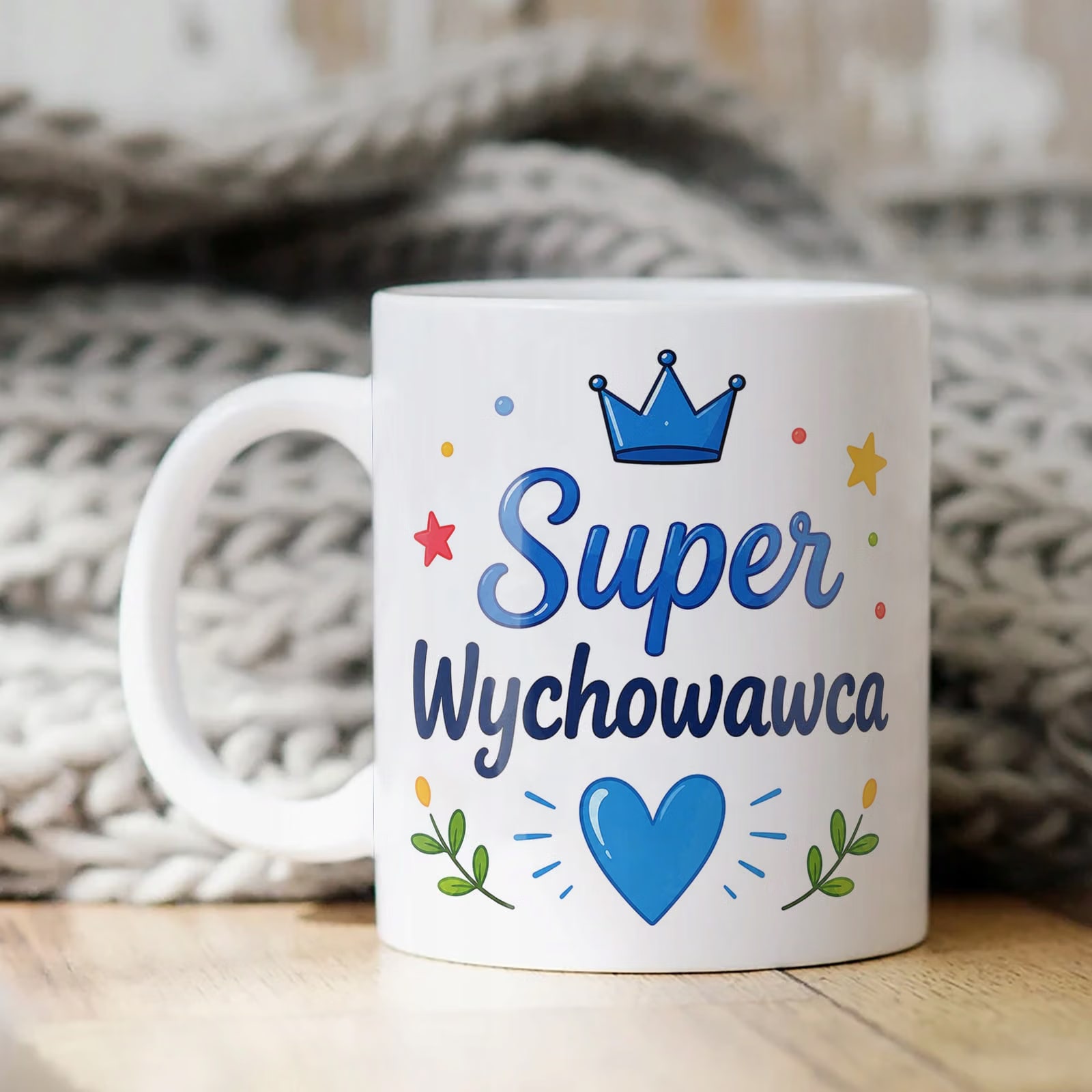 Kubek Dzień Nauczyciela Zakończenie Roku Dla Wychowawcy Prezent Upominek