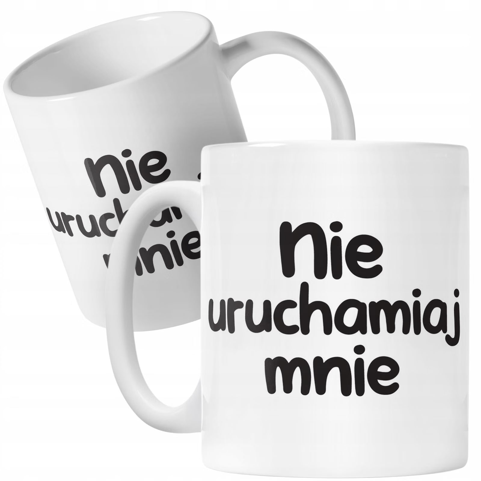 Kubek ceramiczny Nie Uruchamiaj Mnie Śmieszny Zabawny Prezent