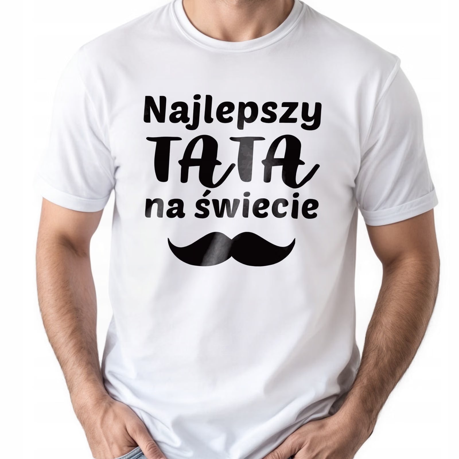 Zestaw Kubek + Koszulka Dzień Ojca Dla Taty Najlepszy Łojciec Prezent