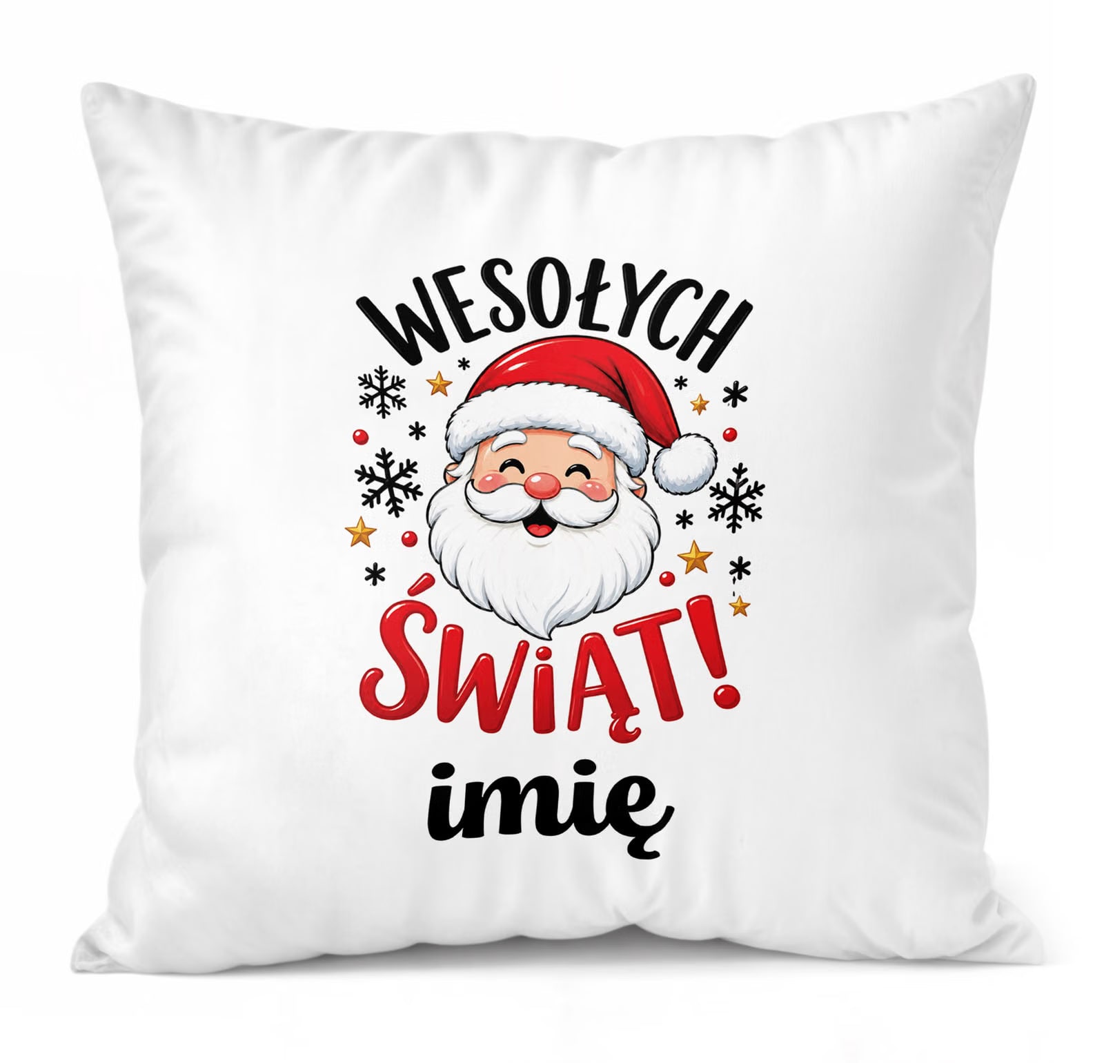 Poduszka Personalizowana 38x38cm z Nadrukiem Boże Narodzenie Prezent