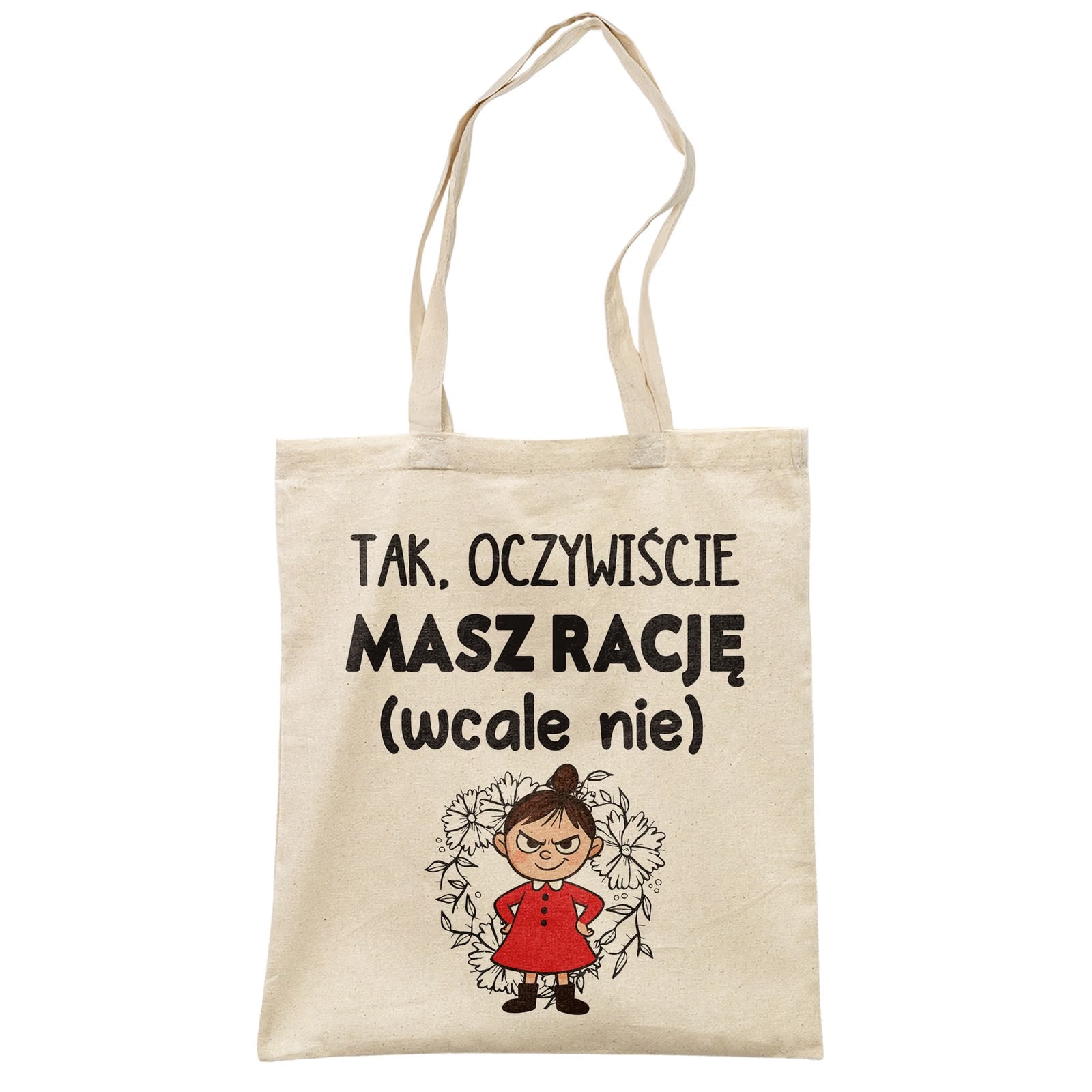 Torba bawełniana na zakupy Dzień Kobiet Prezent Zabawny Upominek