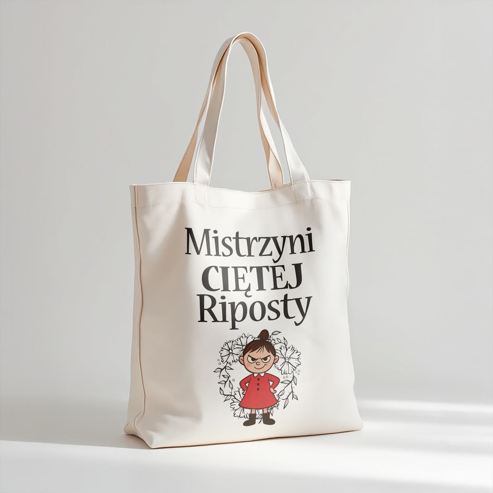Torba bawełniana premium Dzień Kobiet Prezent Zabawny Upominek
