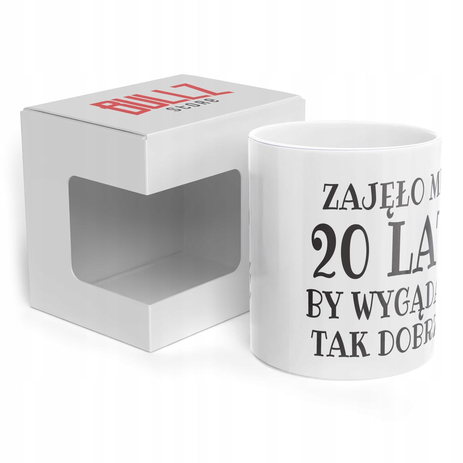 Kubek ceramiczny Zajęło Mi 20 Lat Na Urodziny Prezent Upominek