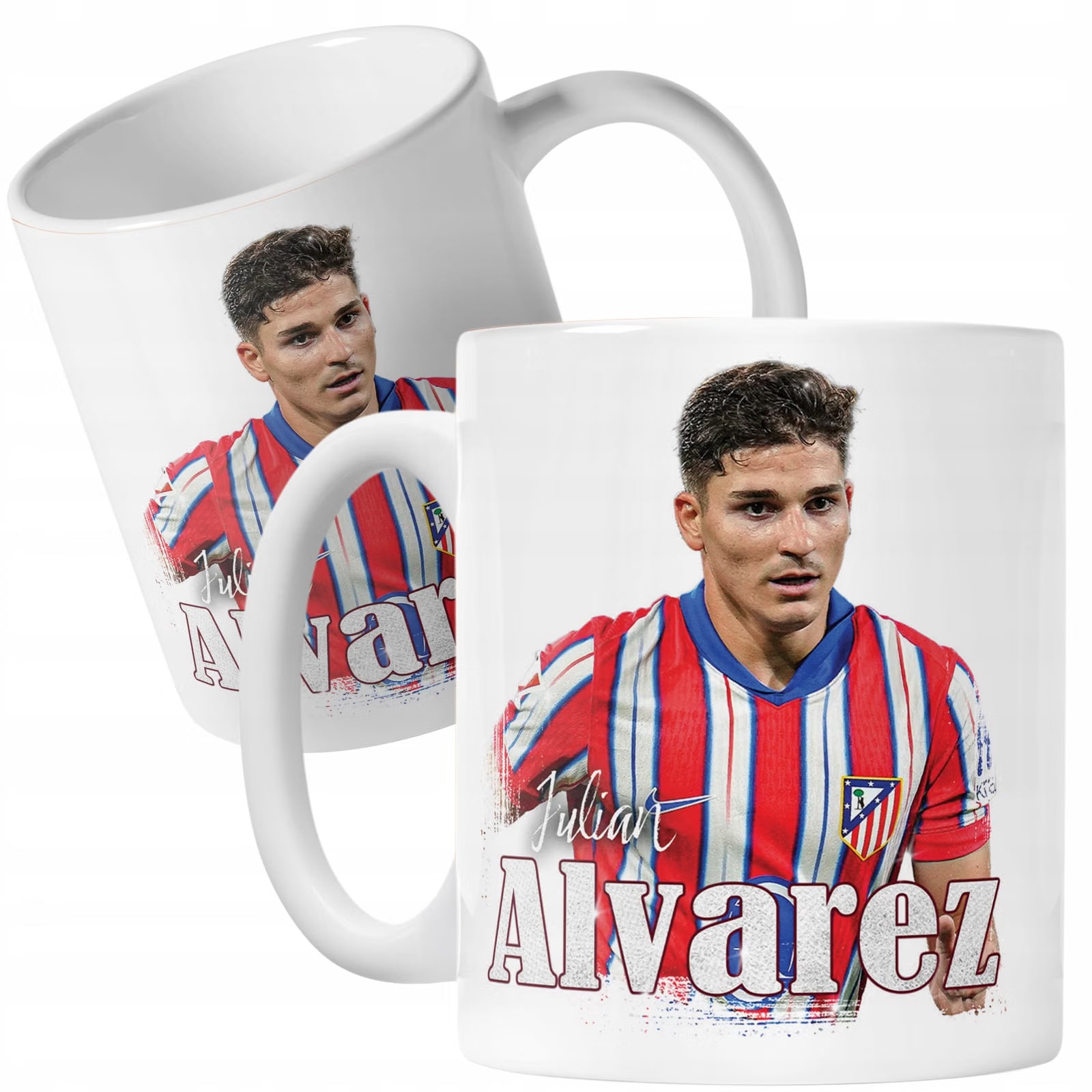 Kubek ceramiczny Julián Álvarez dla kibiców Atlético Madryt Prezent