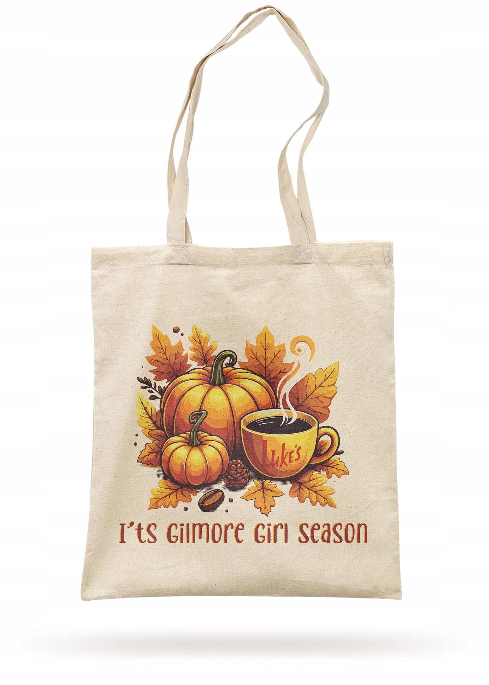 Torba bawełniana z dnem na zakupy Gilmore Girls Dla Fanów Serialu Prezent