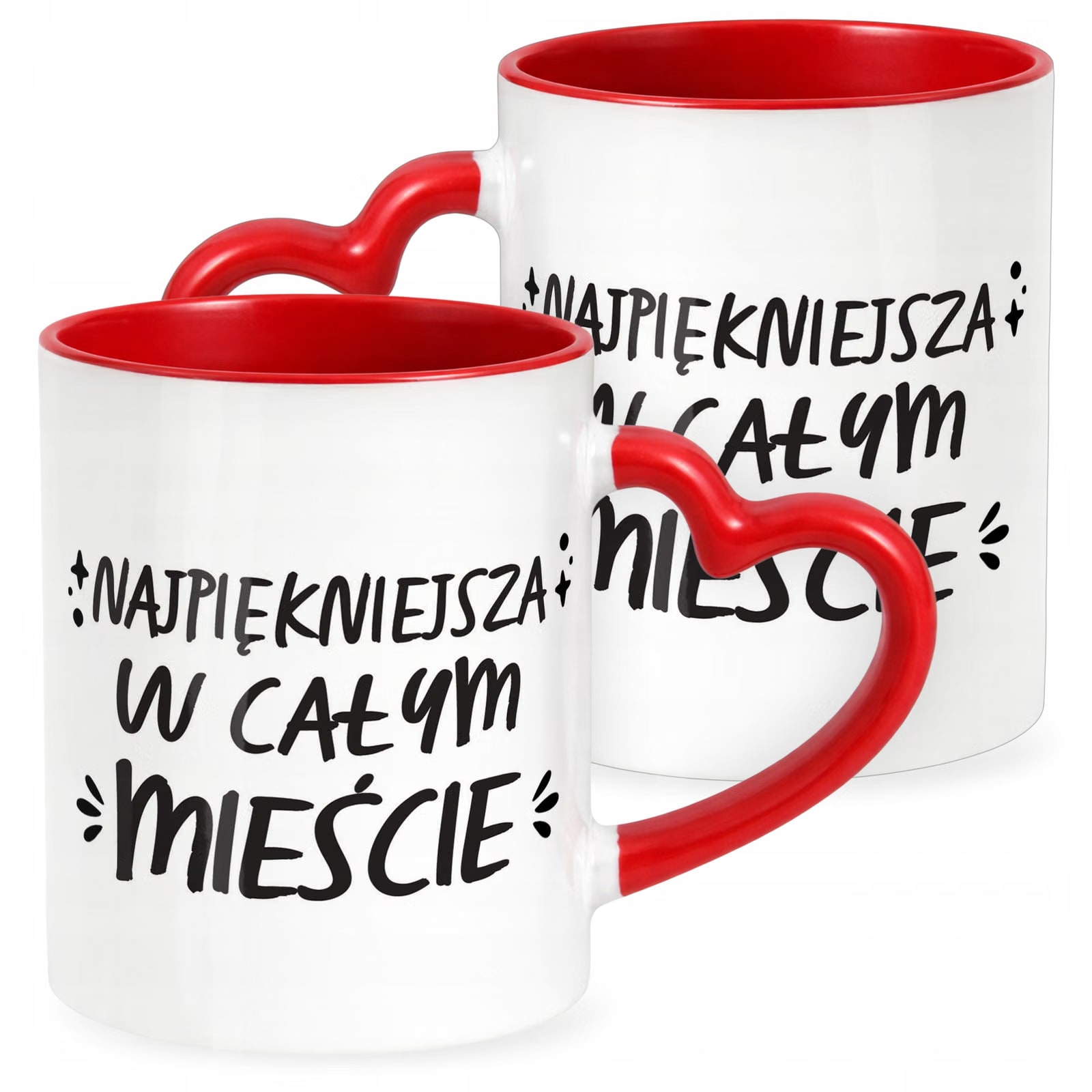 Kubek Czerwony Dzień Kobiet Dla Kobiety Dziewczyny Prezent Upominek