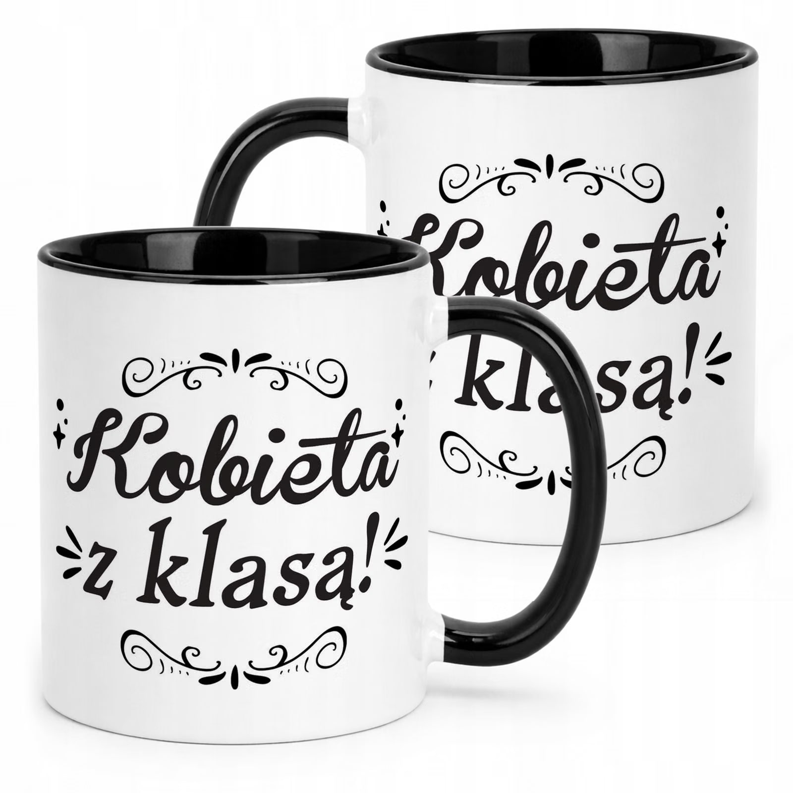 Kubek Czarny Dzień Kobiet Dla Kobiety Dziewczyny Prezent Upominek