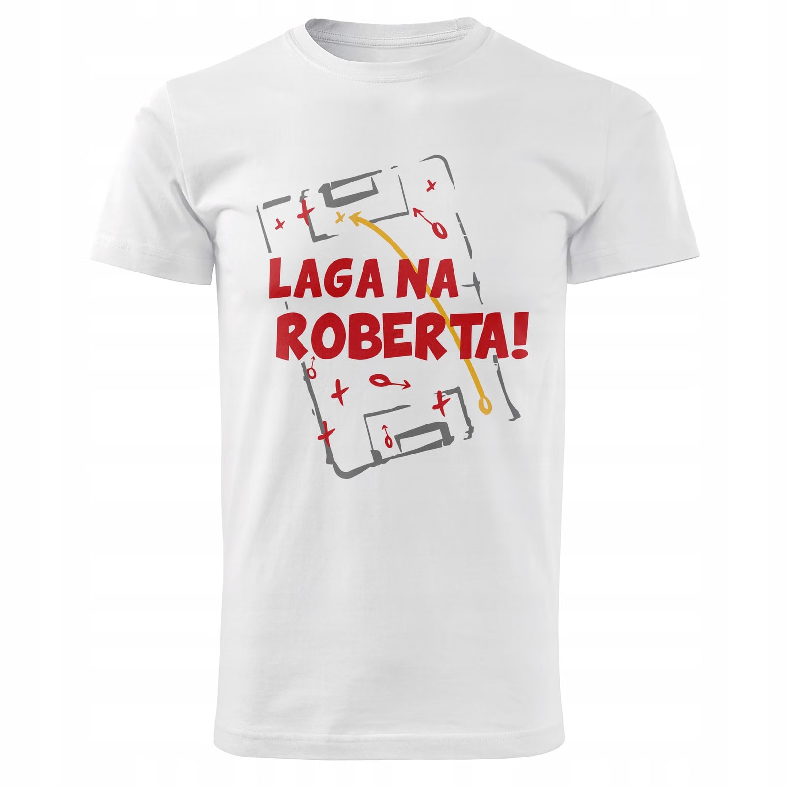 T-shirt personalizowany koszulka męska Laga Na Roberta Euro