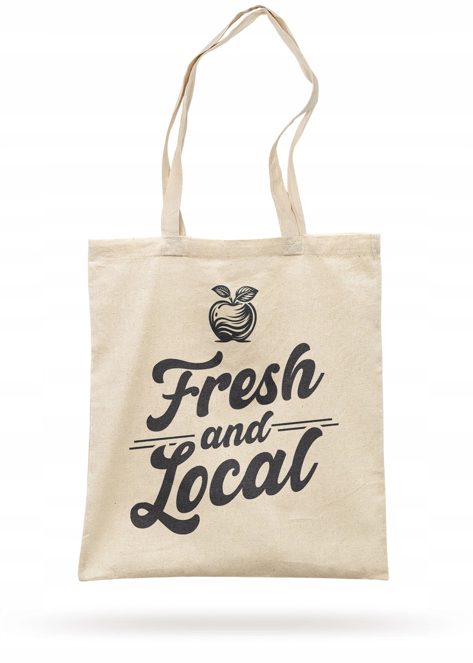 Torba bawełniana na zakupy FRESH & LOCAL Dla Miłośników Lokalnych Produktów