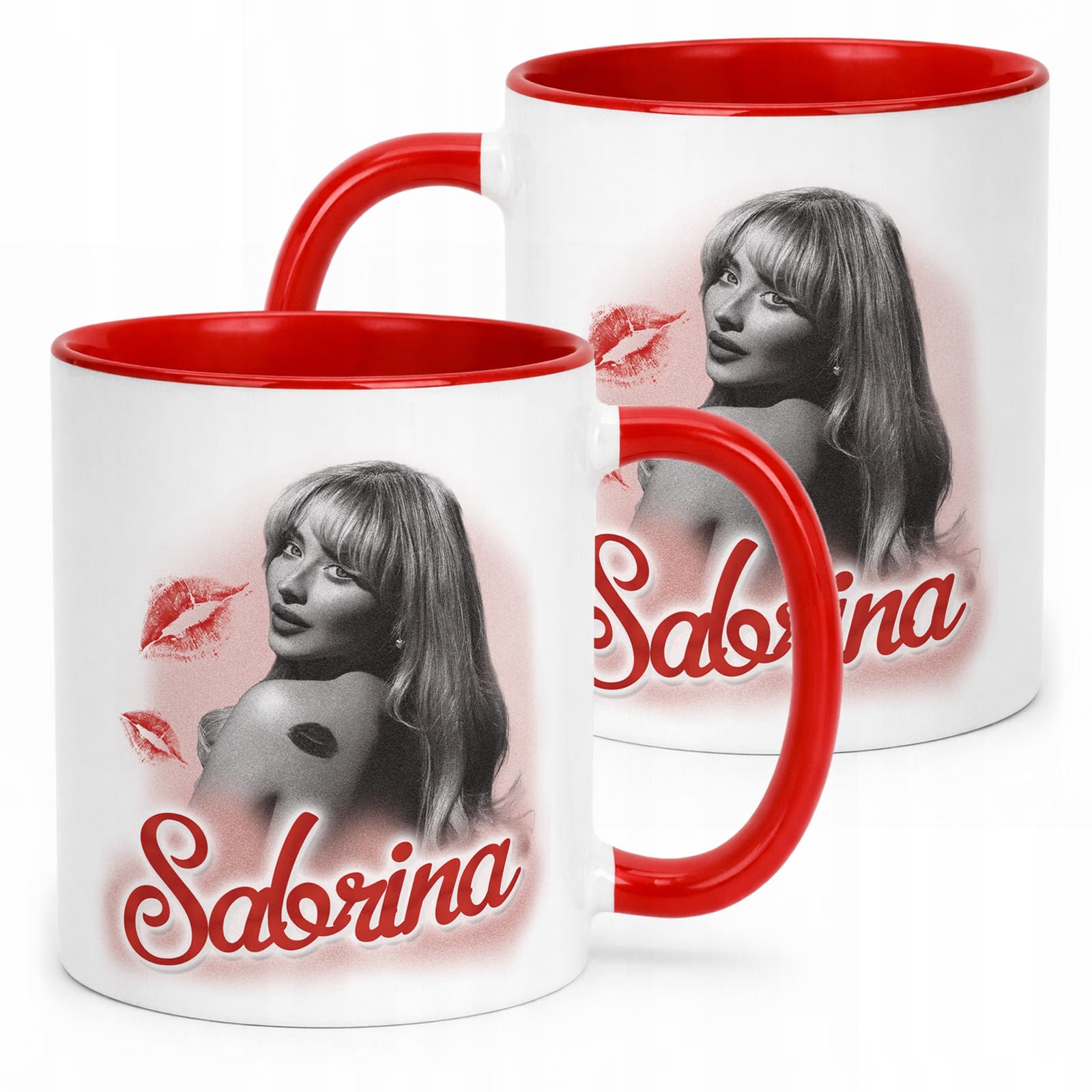 Kubek Czerwony Sabrina Carpenter Dla Fanów Prezent Upominek